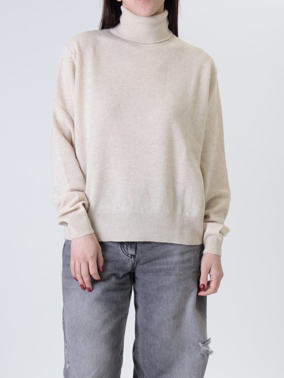 Dolcevita 80% lana beige