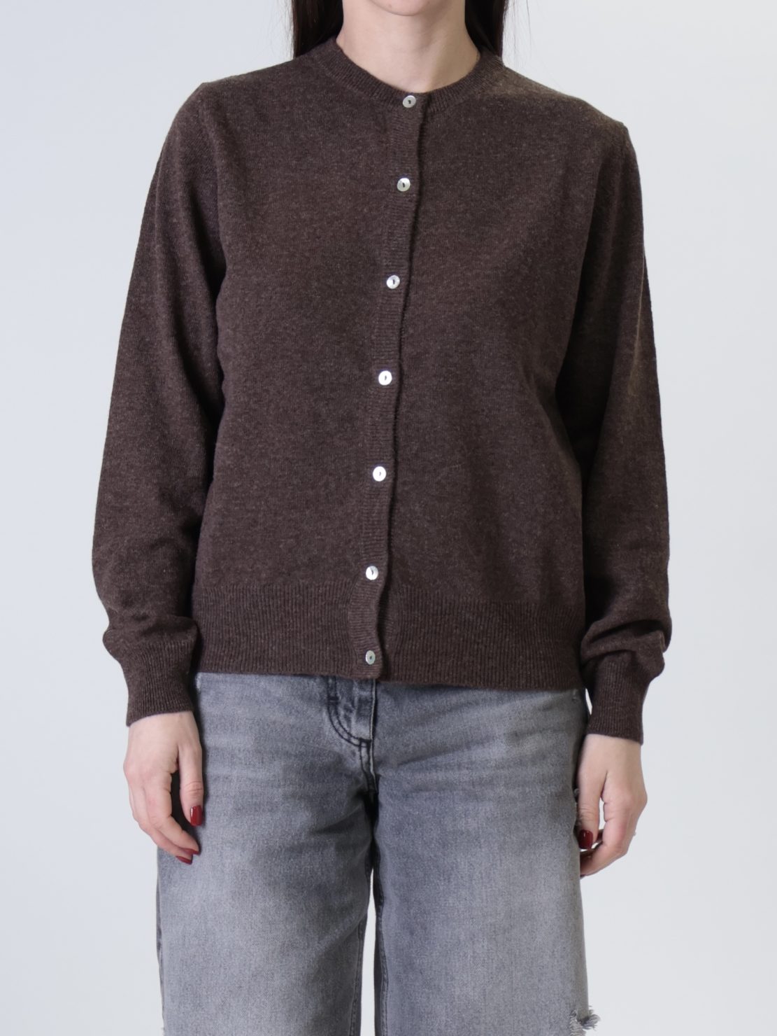 Golfino rebecchina 80% lana moro