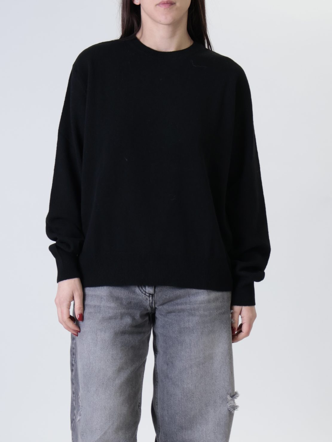 Pullover 80% lana nero