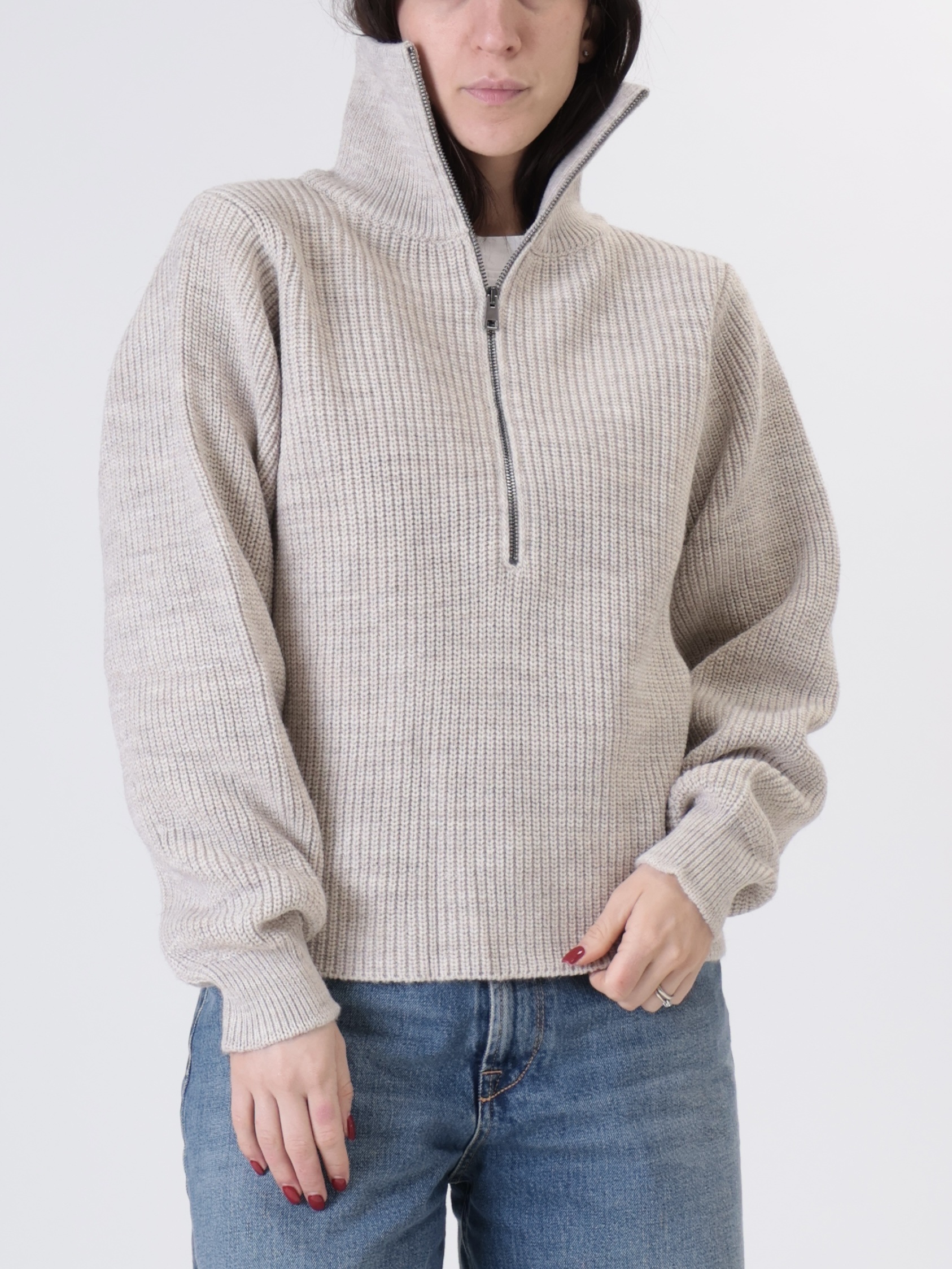 Pullover zip casha