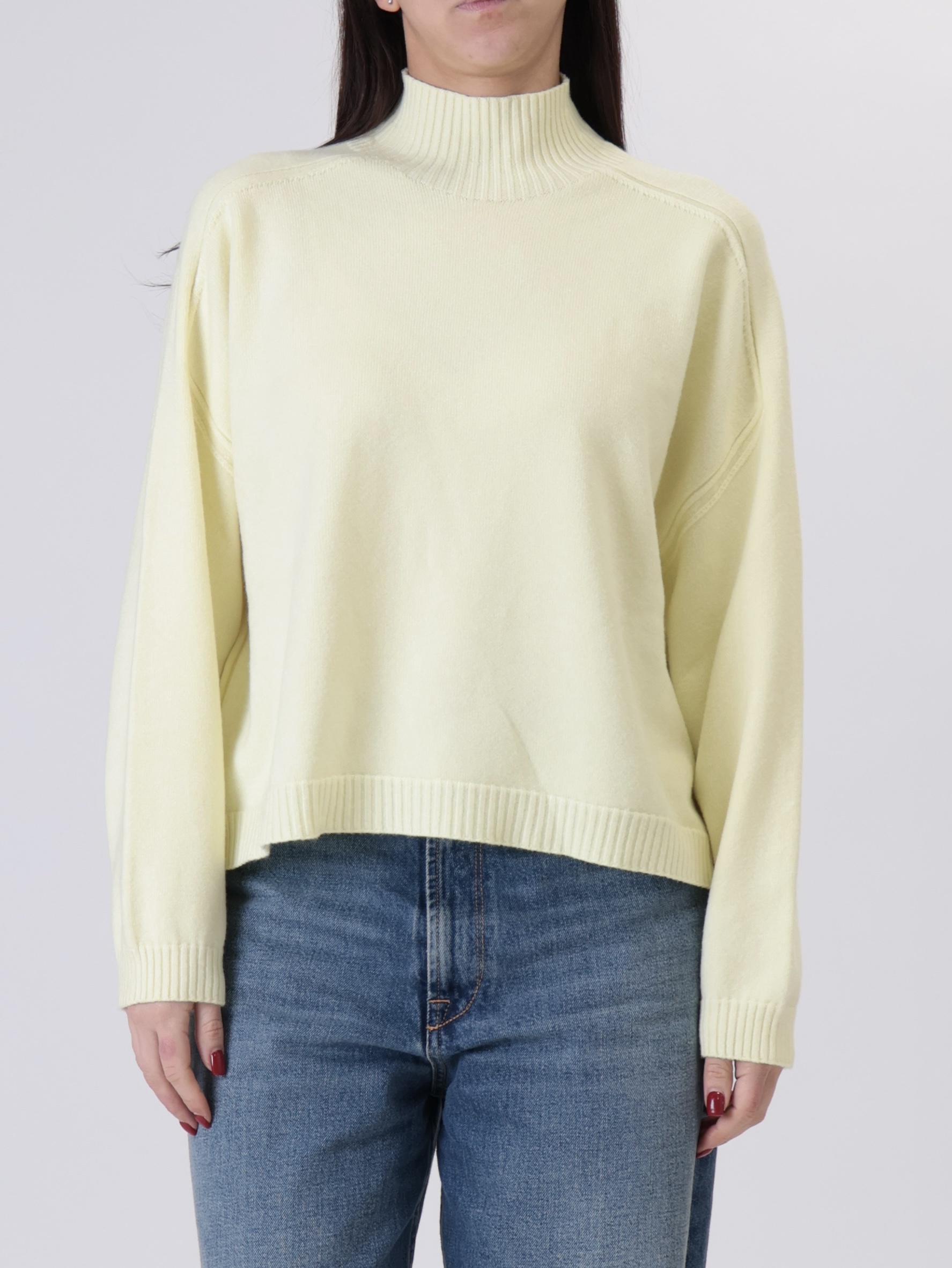 Lupetto calda viscosa giallo