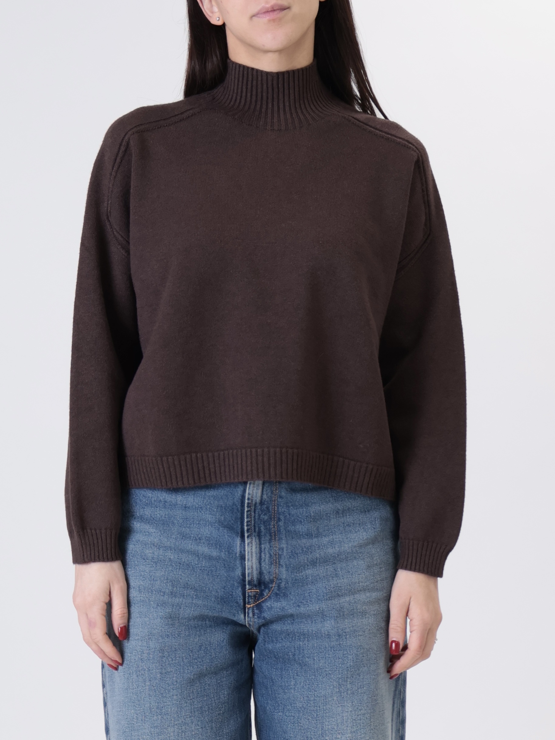 Lupetto calda viscosa moro