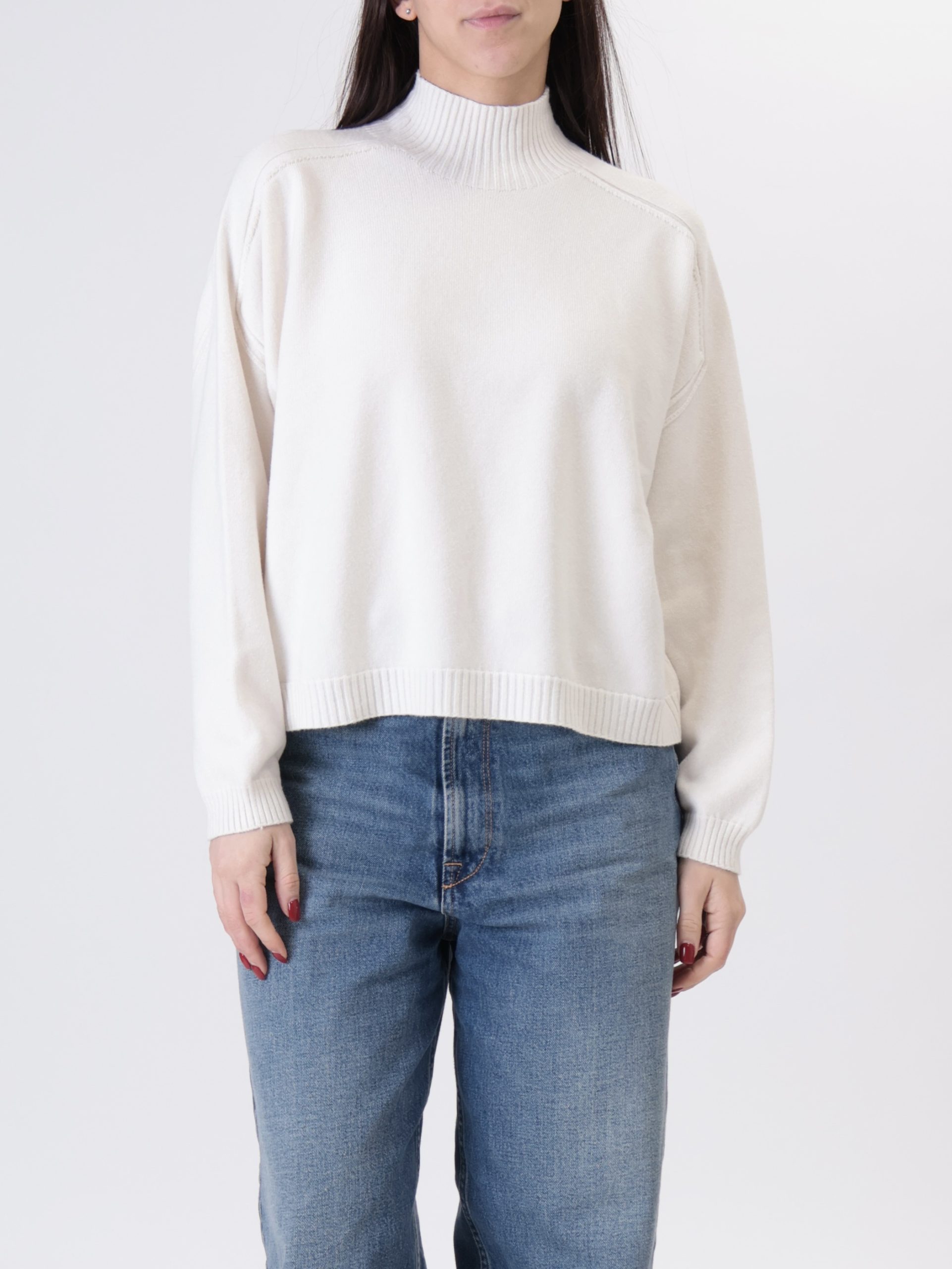 Lupetto calda viscosa panna