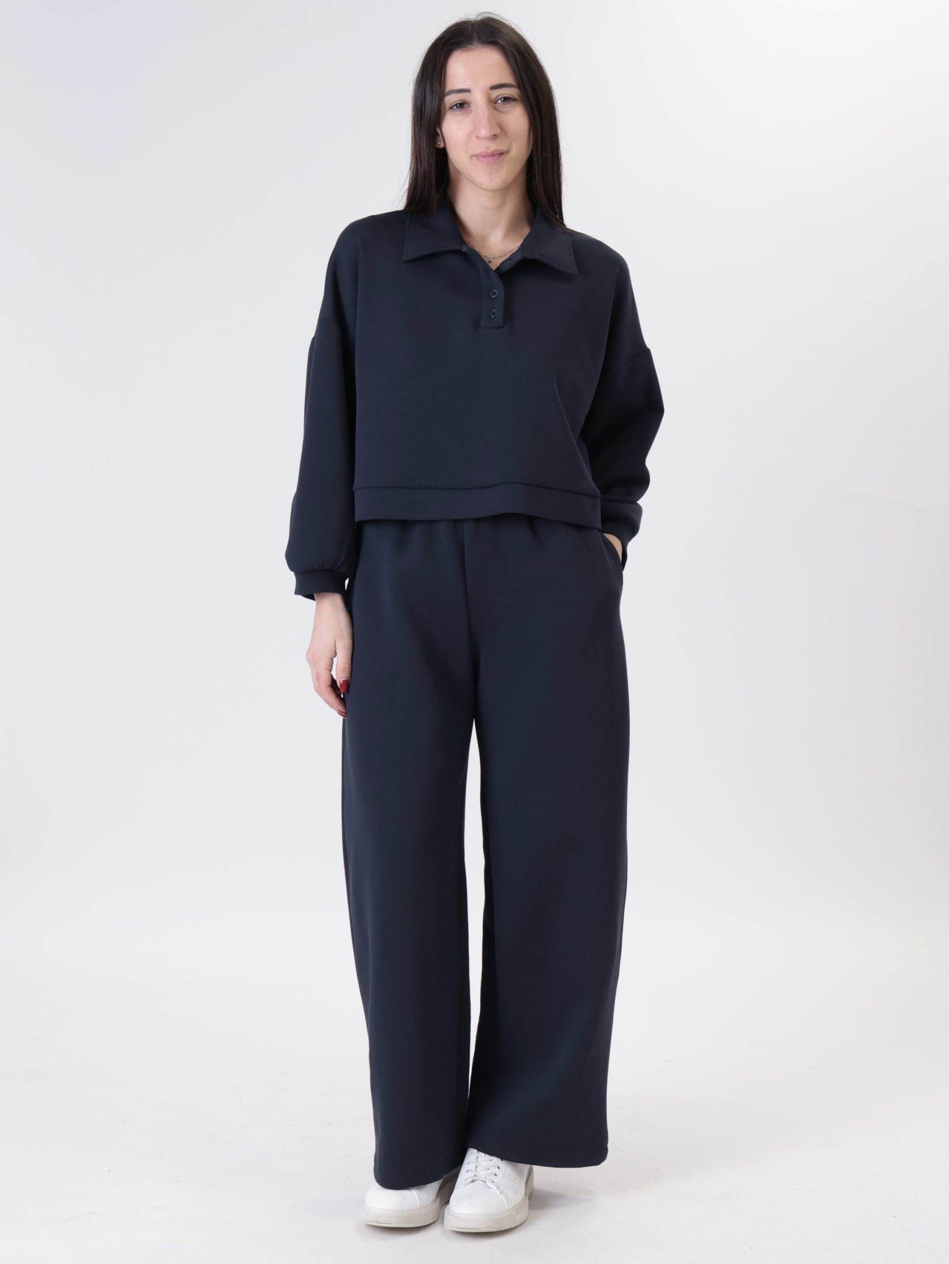 Pantalone Brooklyn balloon blu