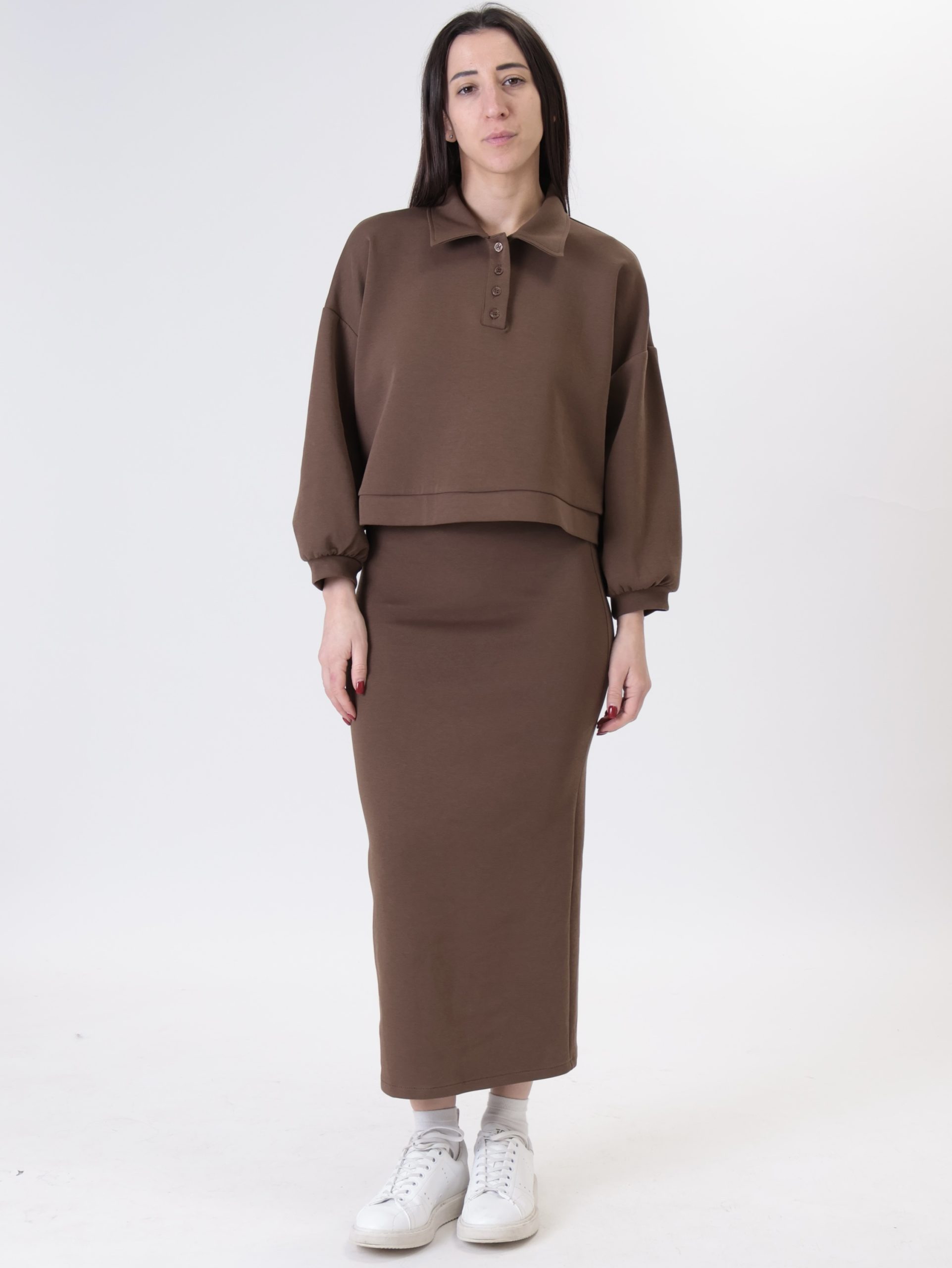 Lounguette Brooklyn spacco davanti cioccolato