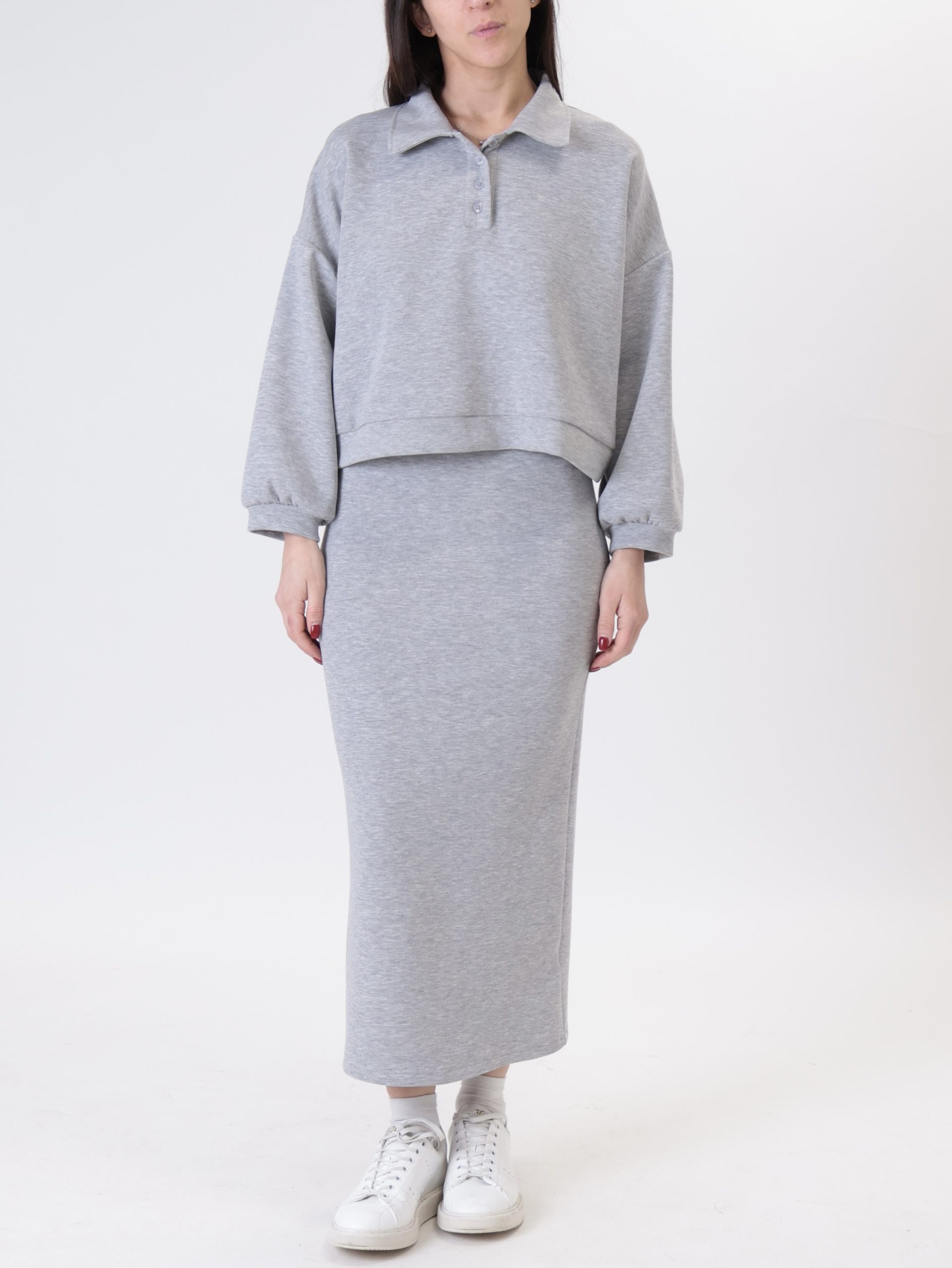 Lounguette Brooklyn spacco davanti grigio