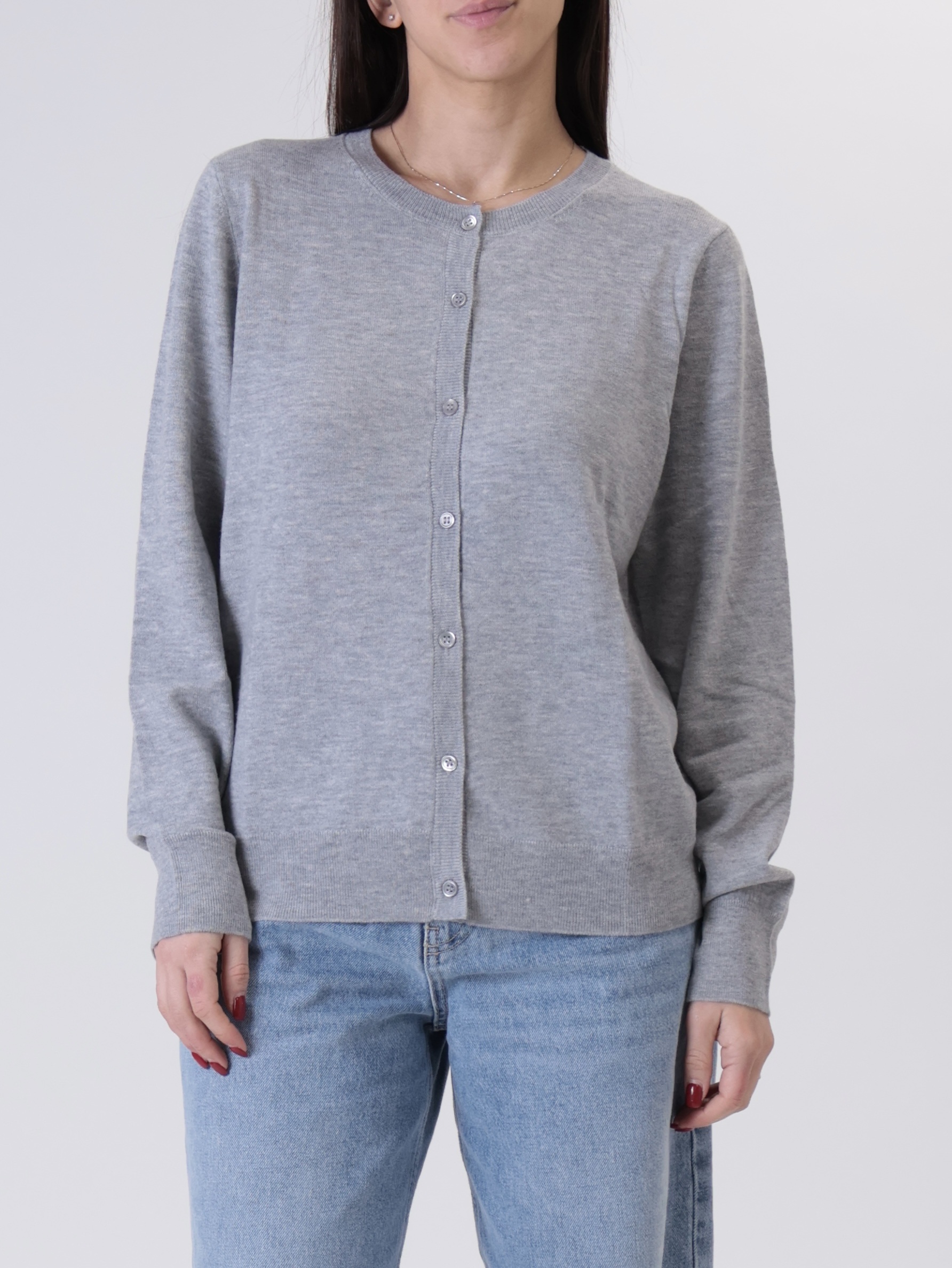 Golfino 100% lana grigio