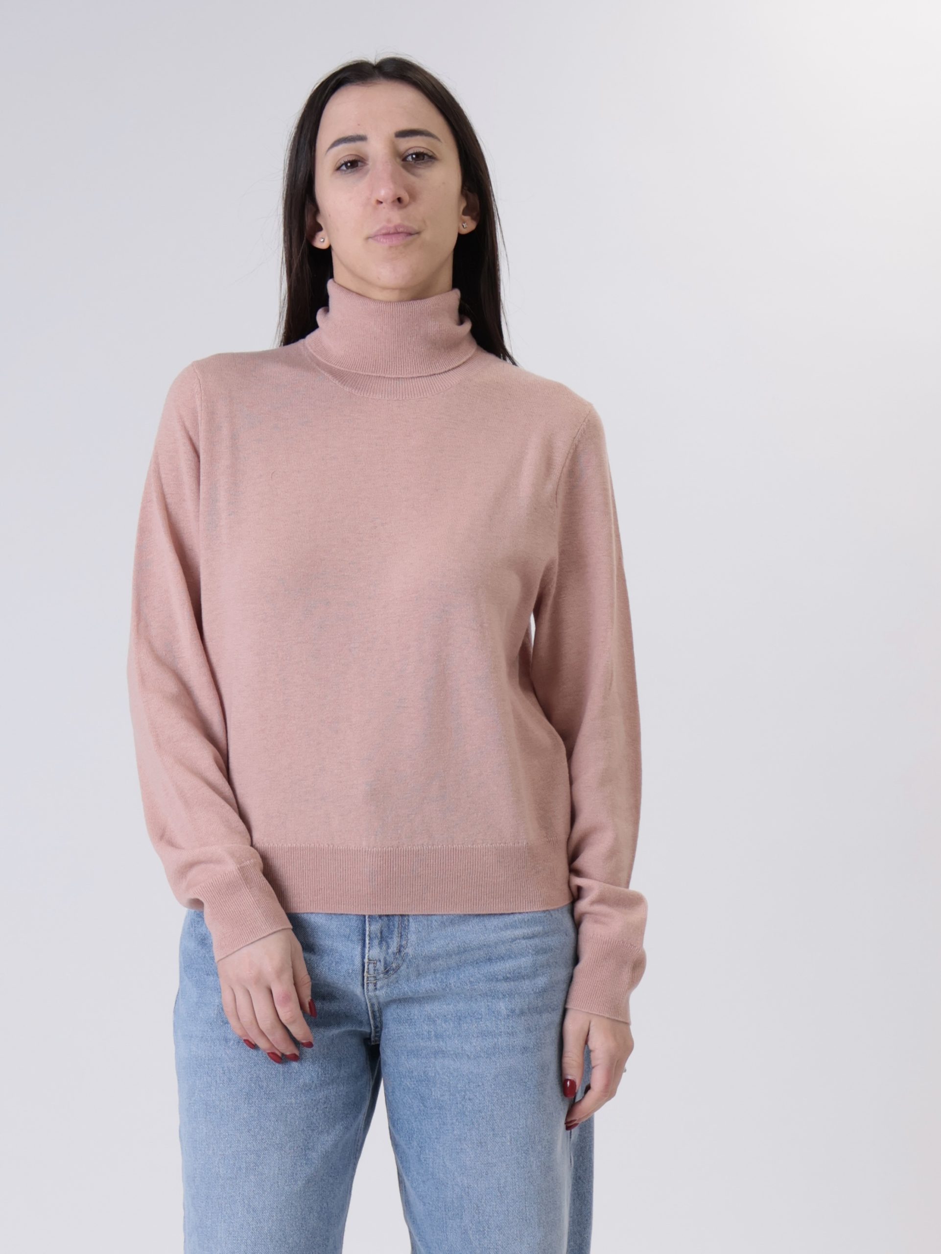 Dolcevita 100% lana cipria