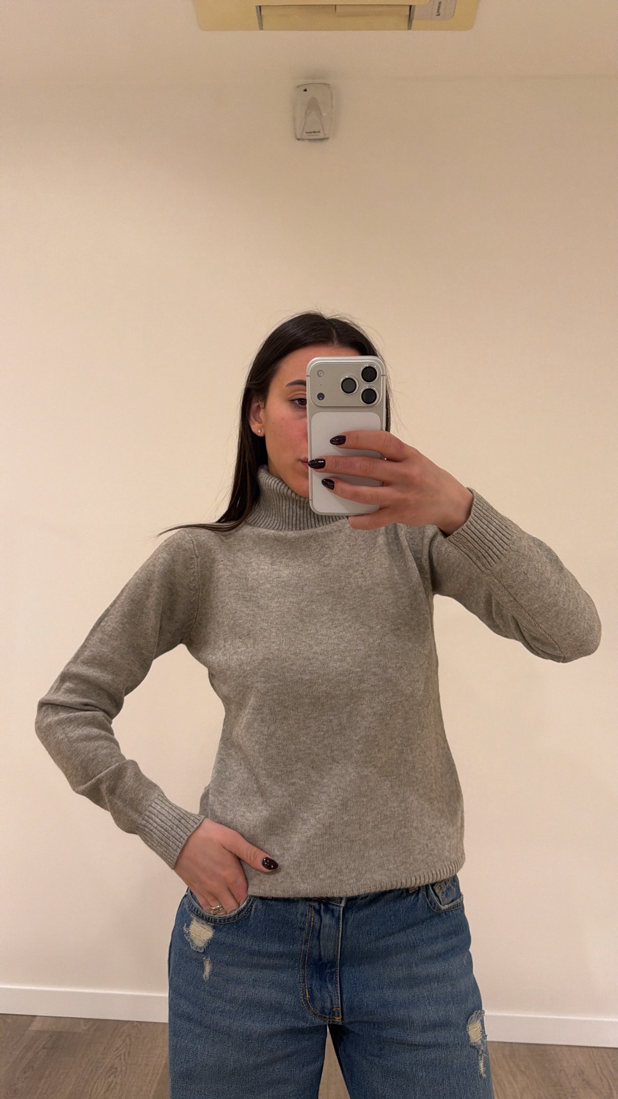 Dolcevita pesante tortora