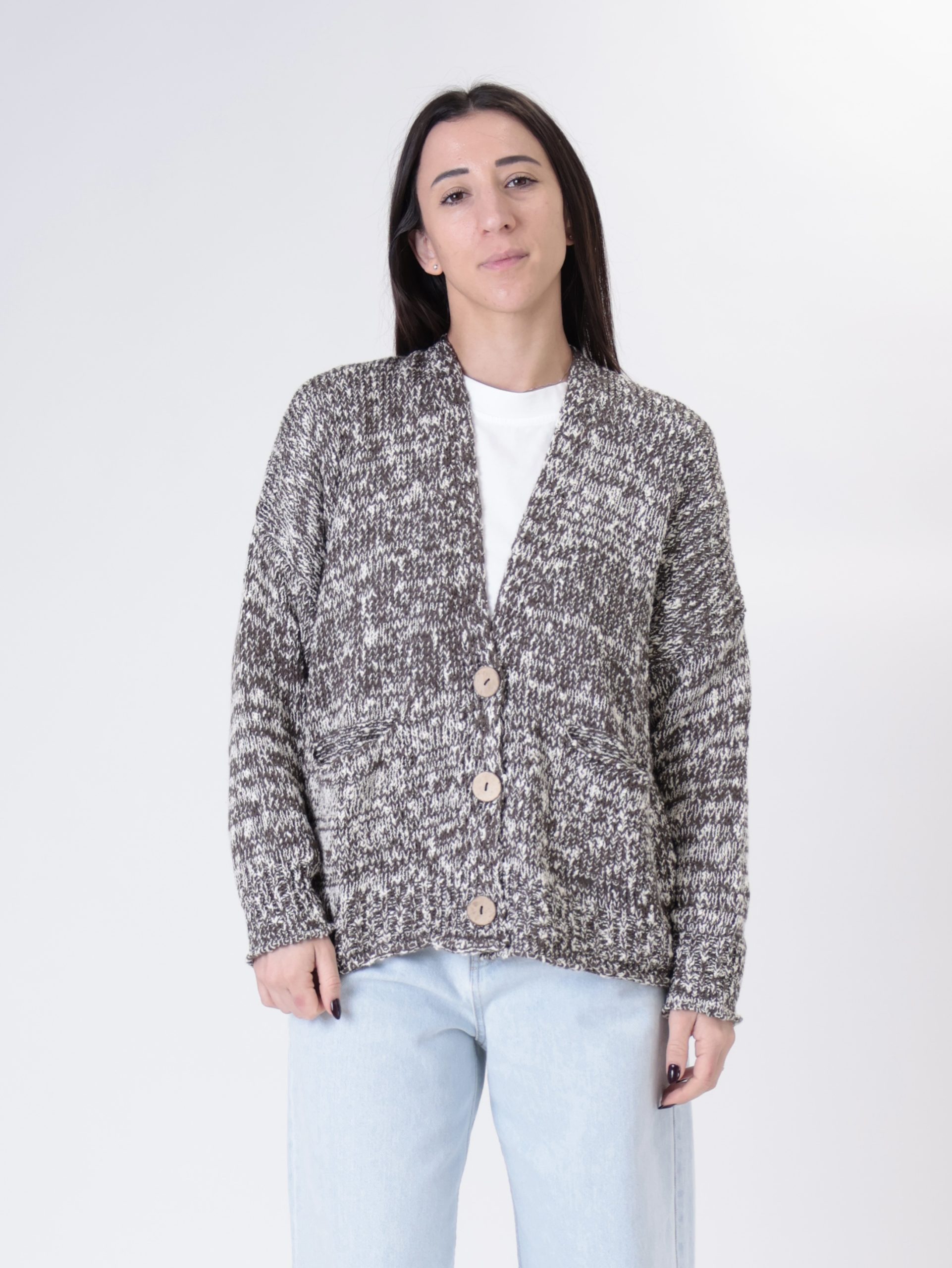 Cardigan bestseller moro/panna