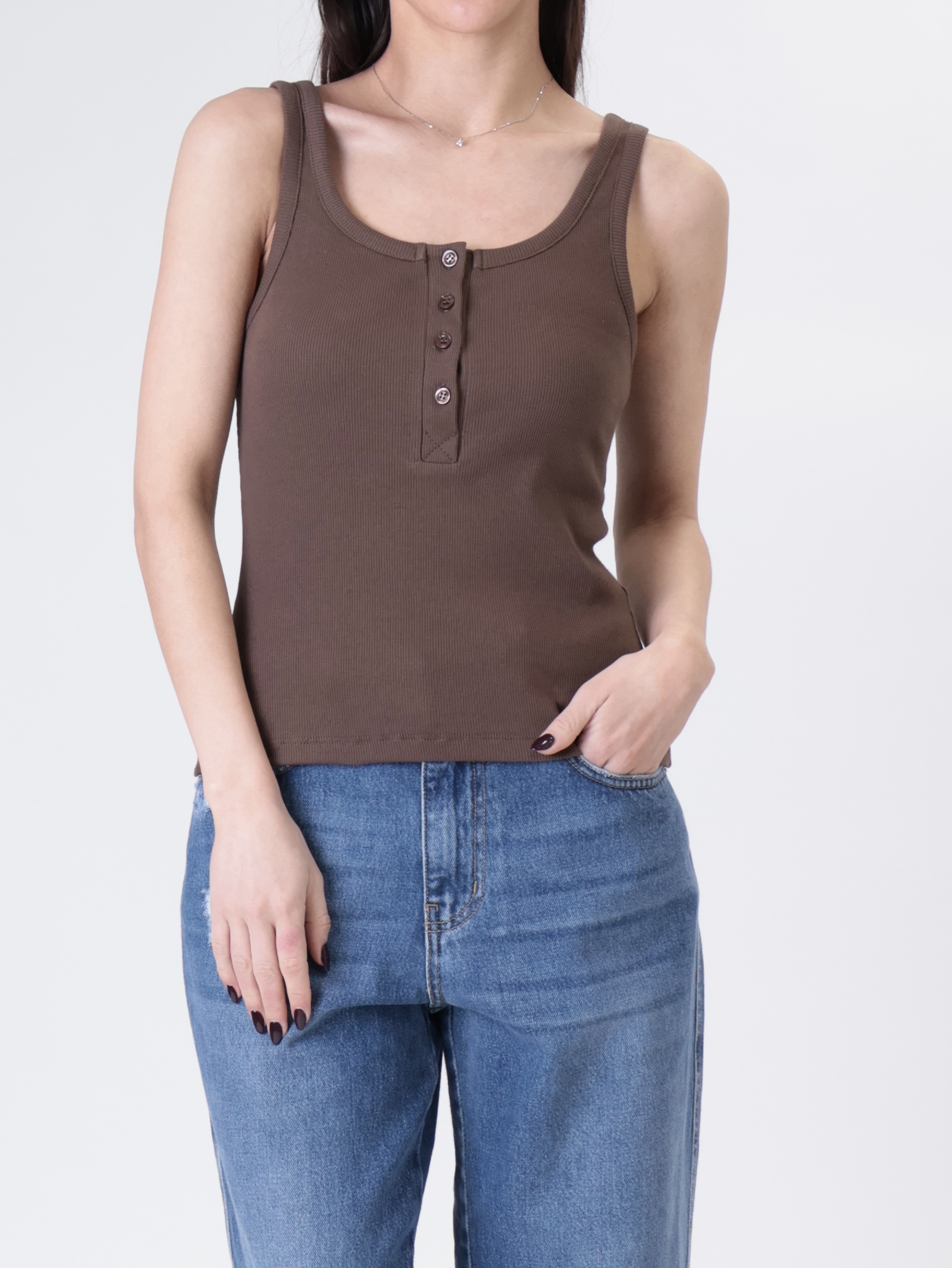 Canotta serafino cioccolato