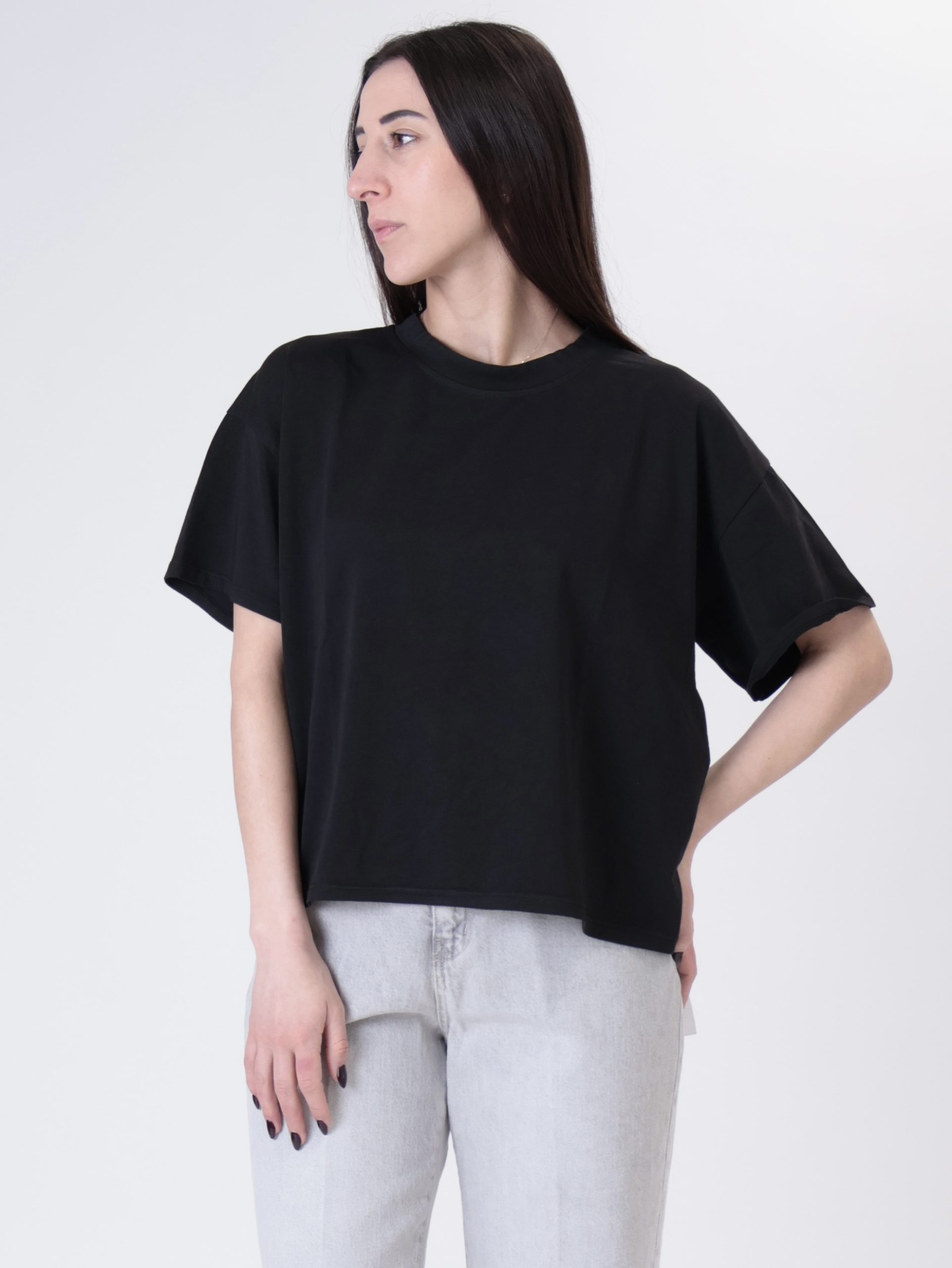 Maglia scatola m/corta (colori all'interno) - PREORDINE 20/02 BIANCO E NERO