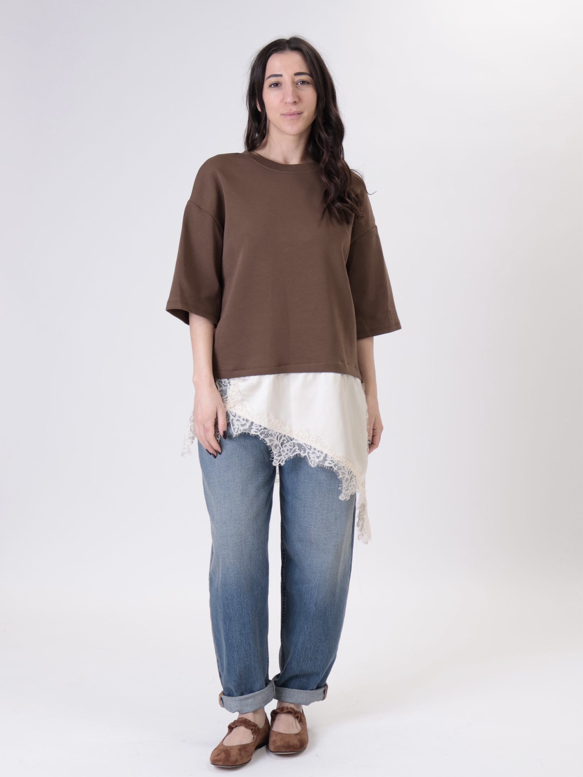 T-shirt con lingerie cioccolato PREORDINE 17/02