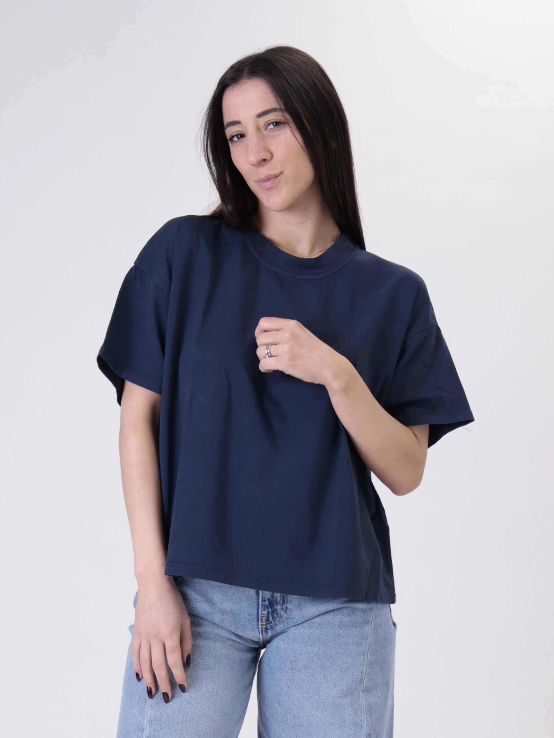 Maglia scatola m/corta (colori all'interno)