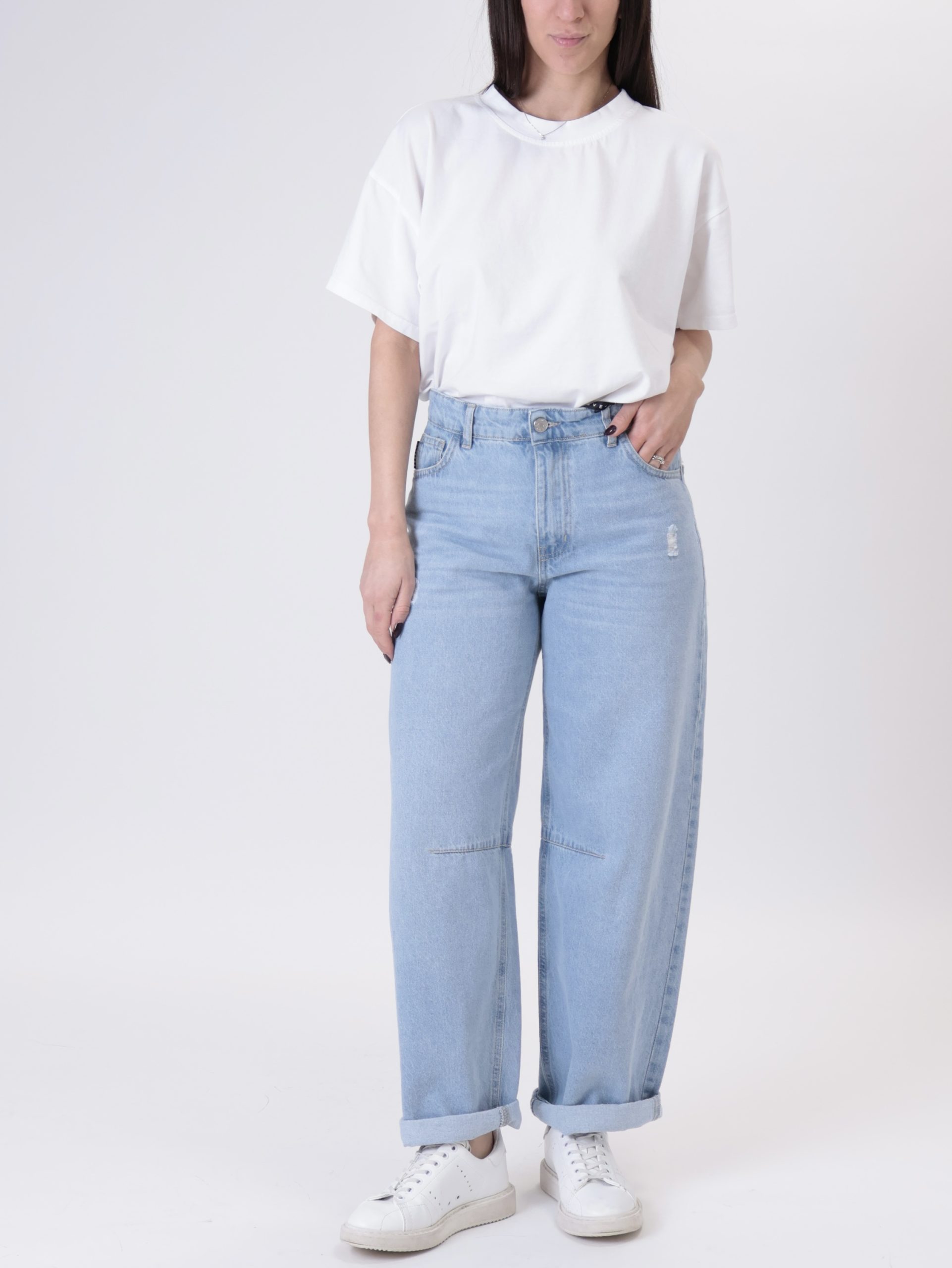 Jeans judo denim chiaro