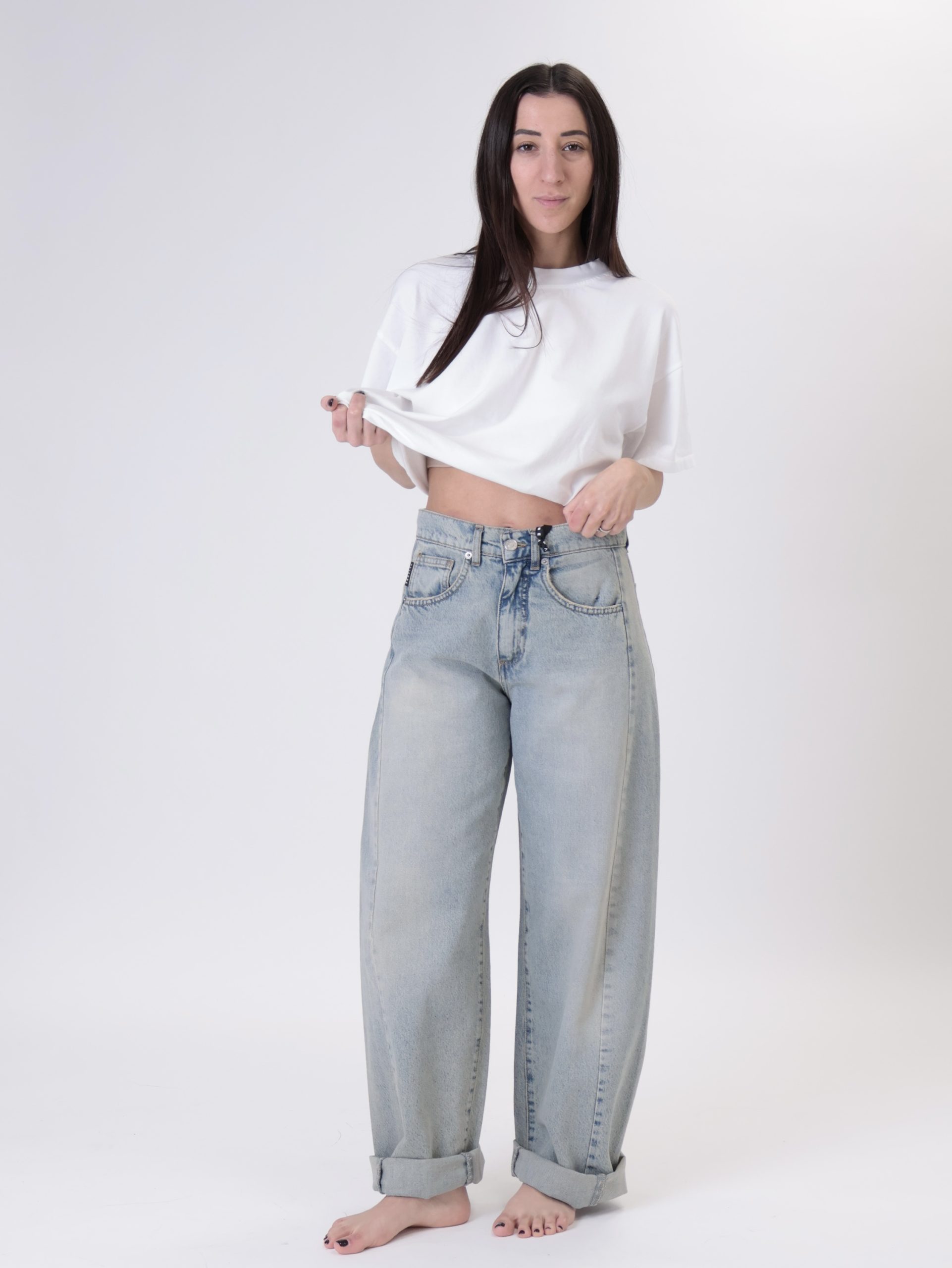 Jeans lucy sabbiato (PREORDINE 02/03 TG. M e L)