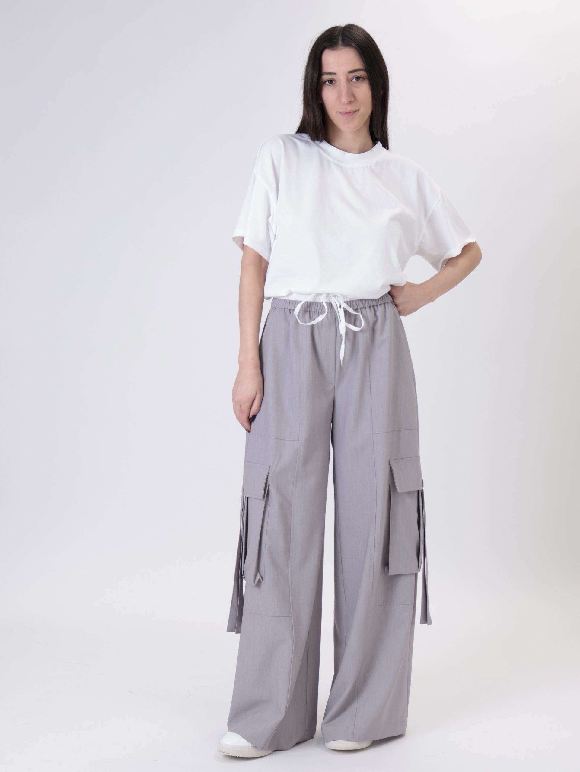 Pantalone nova cargo ghiaccio