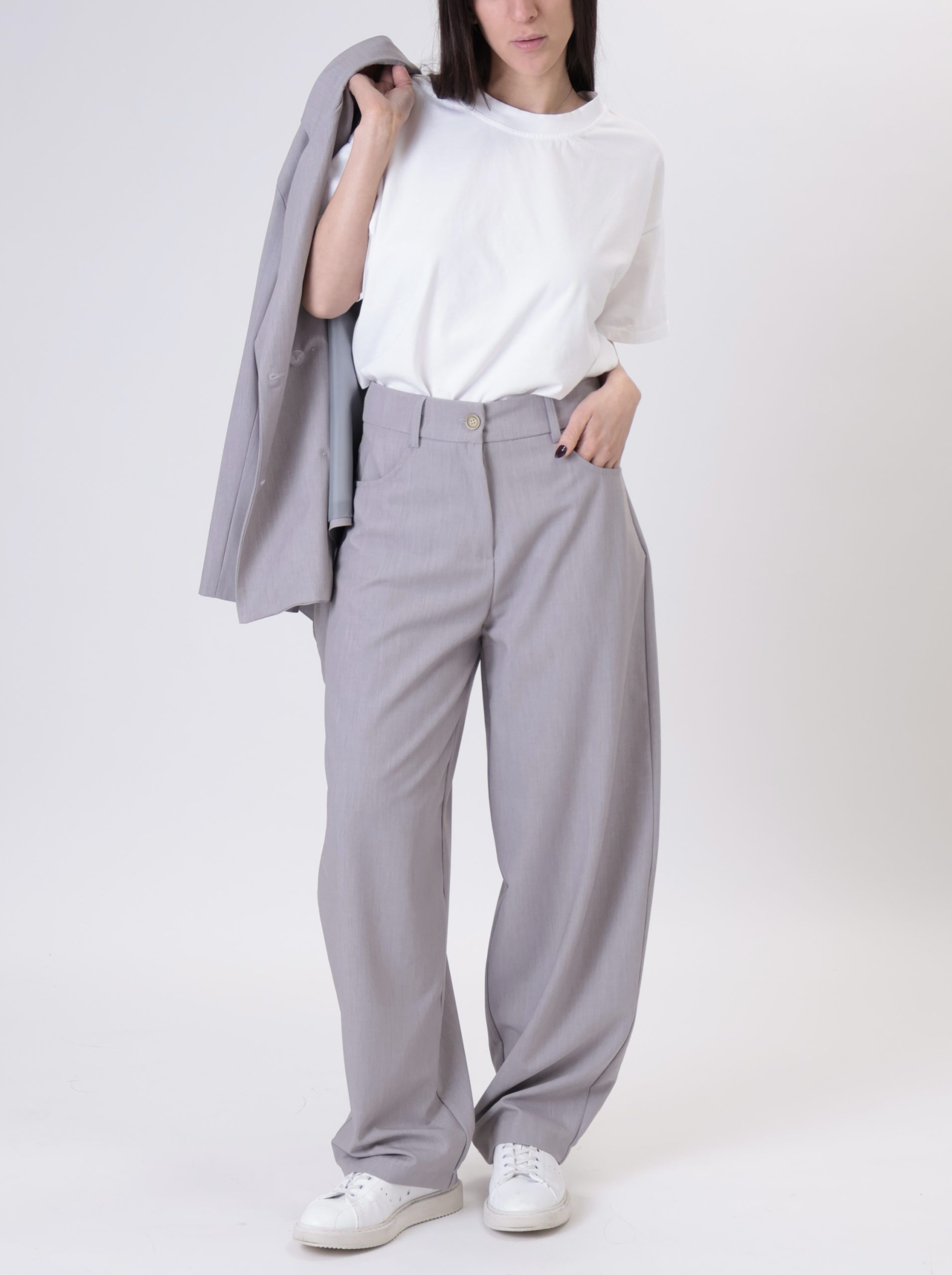 Pantalone nova barrel ghiaccio