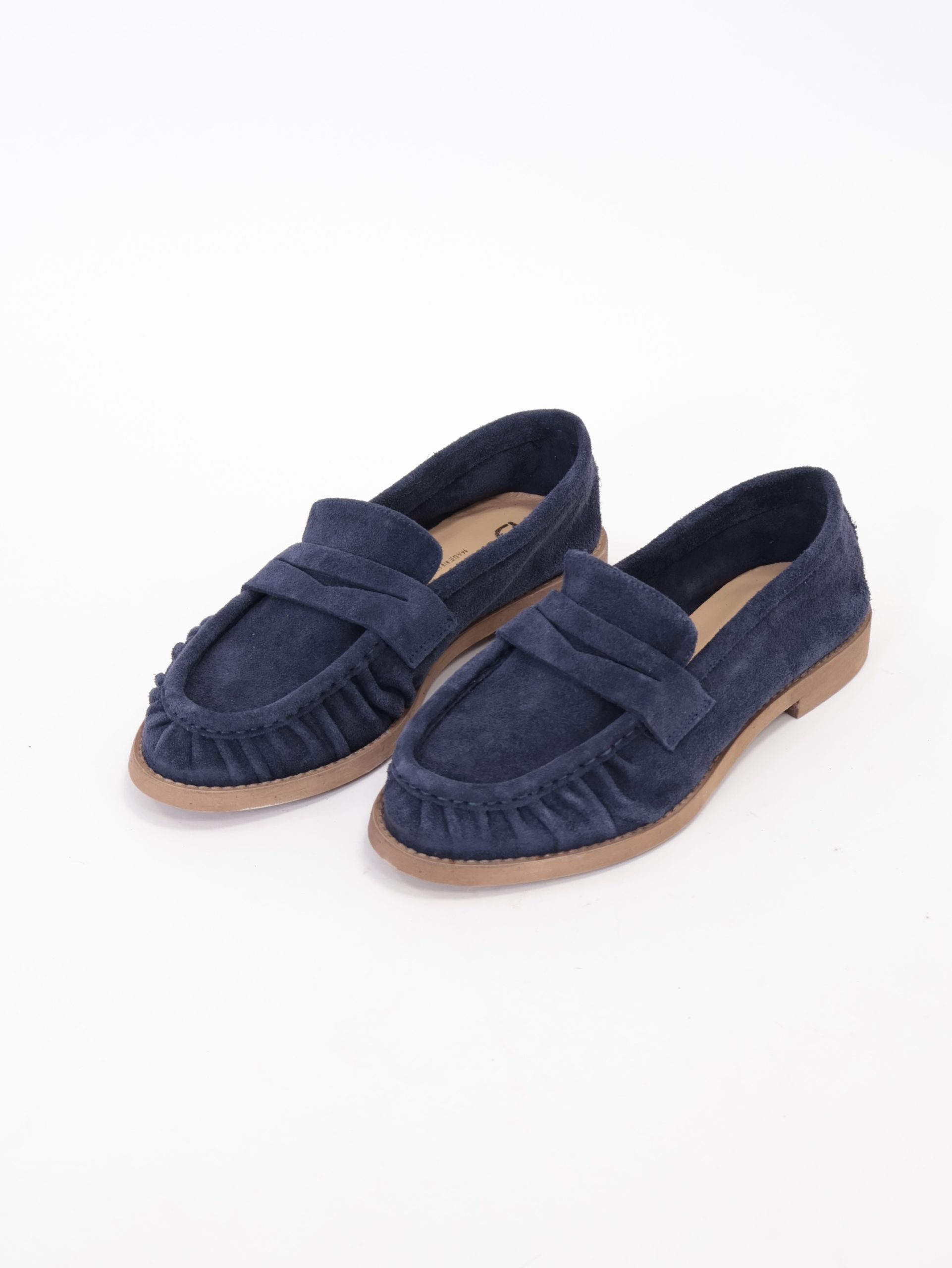 Mocassino loafer crosta blu