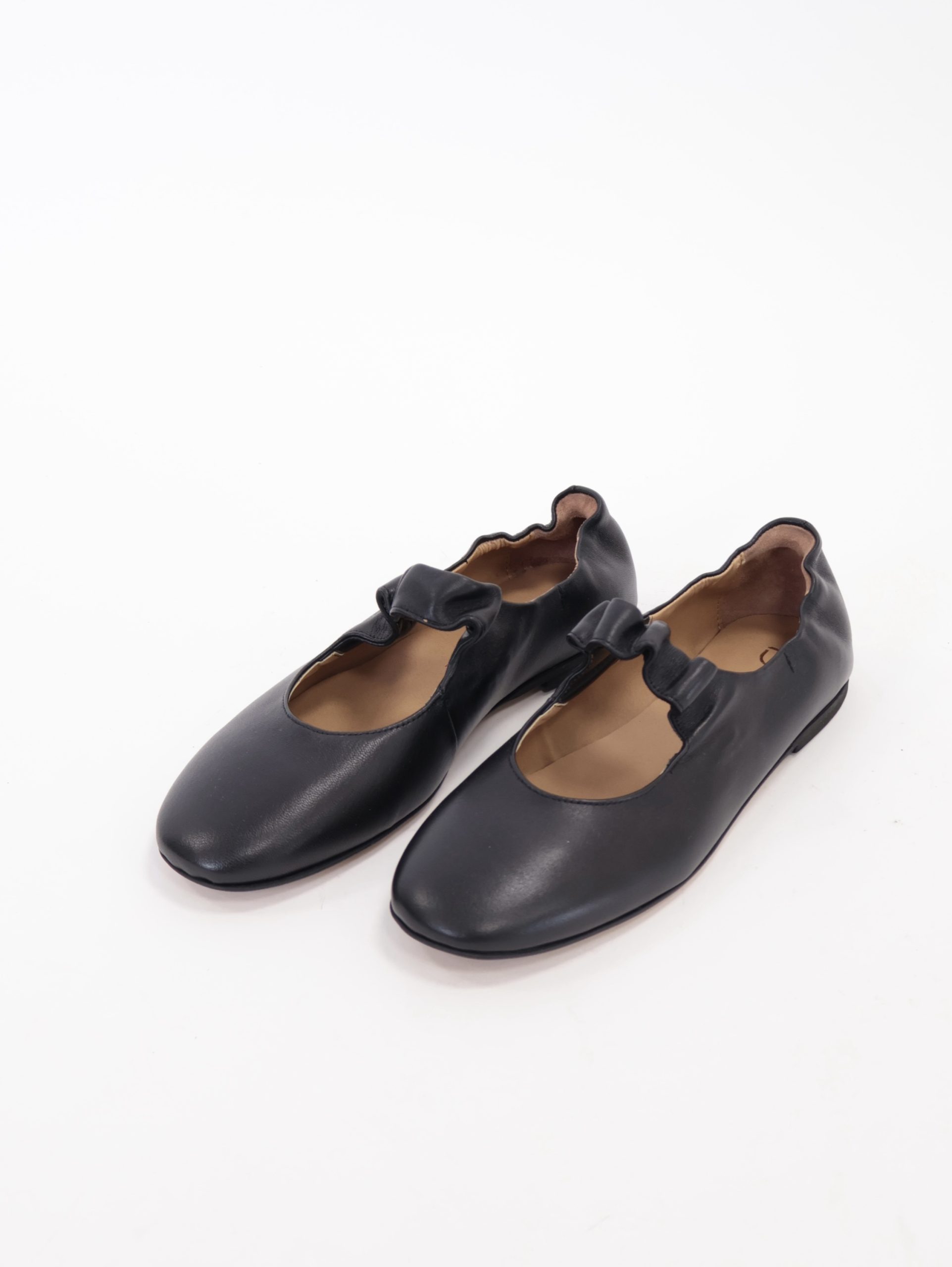 Ballerina fibbia elastica nero
