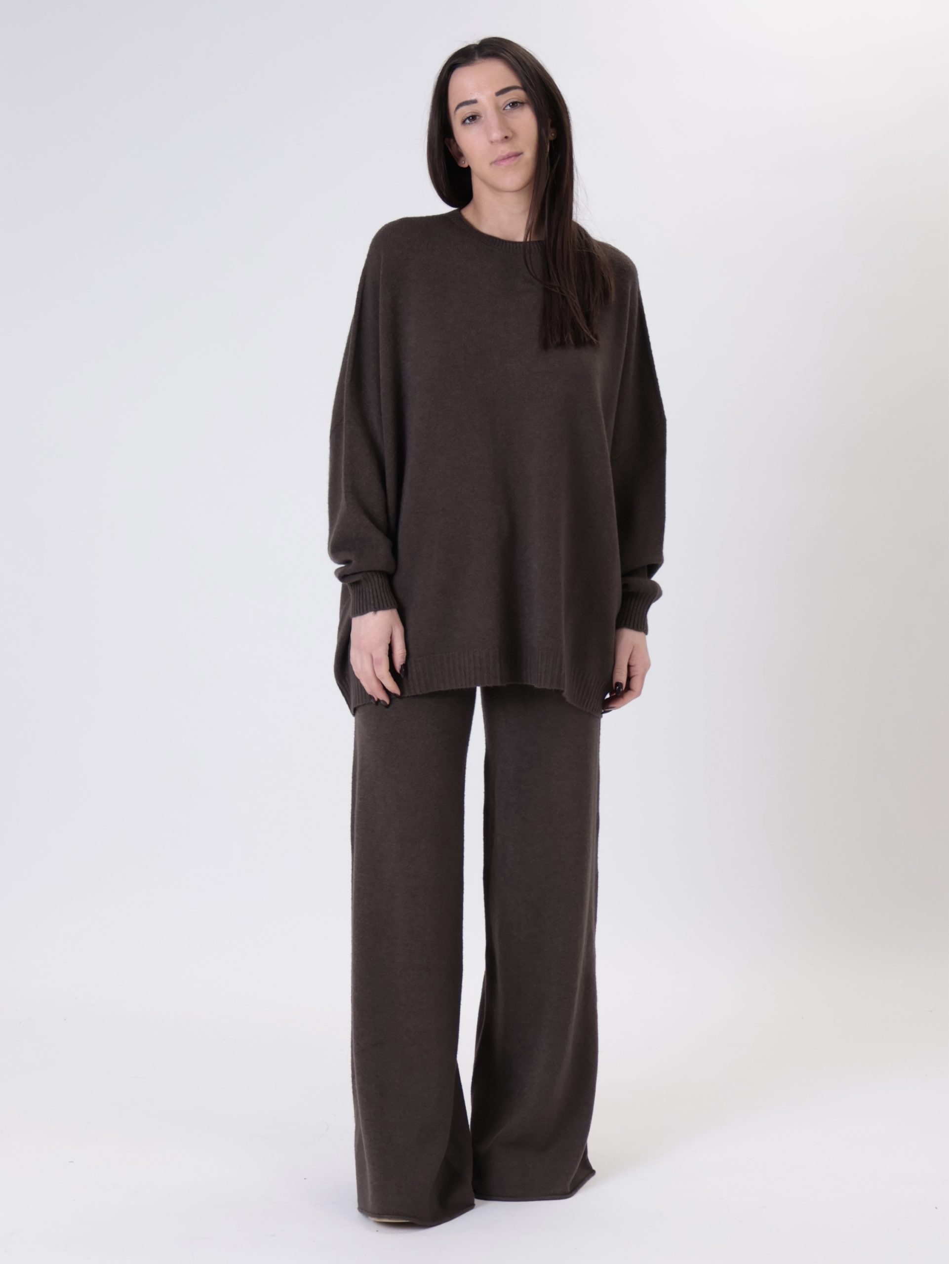 Completo girocollo moro