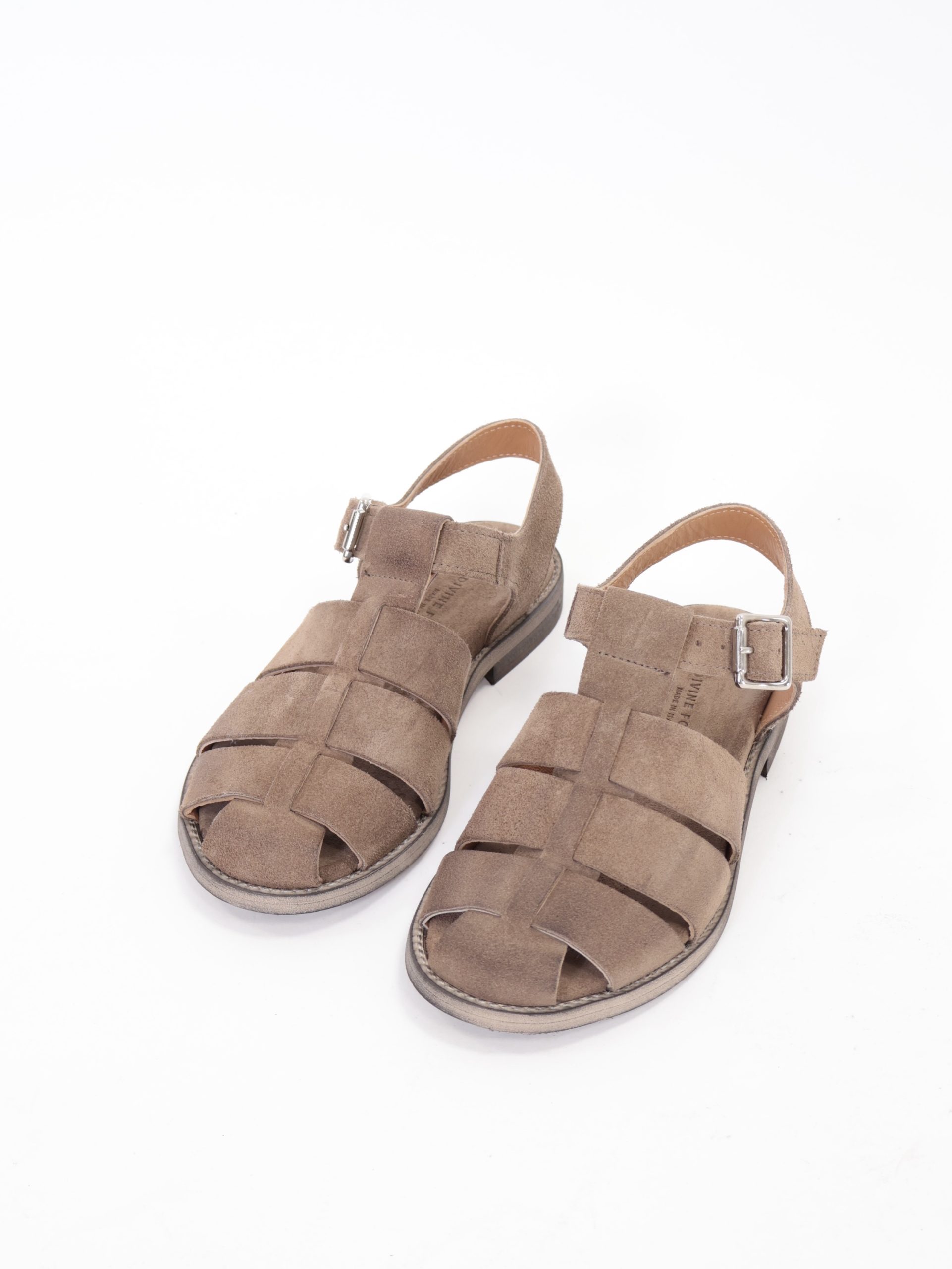 Sandalo pescatora taupe