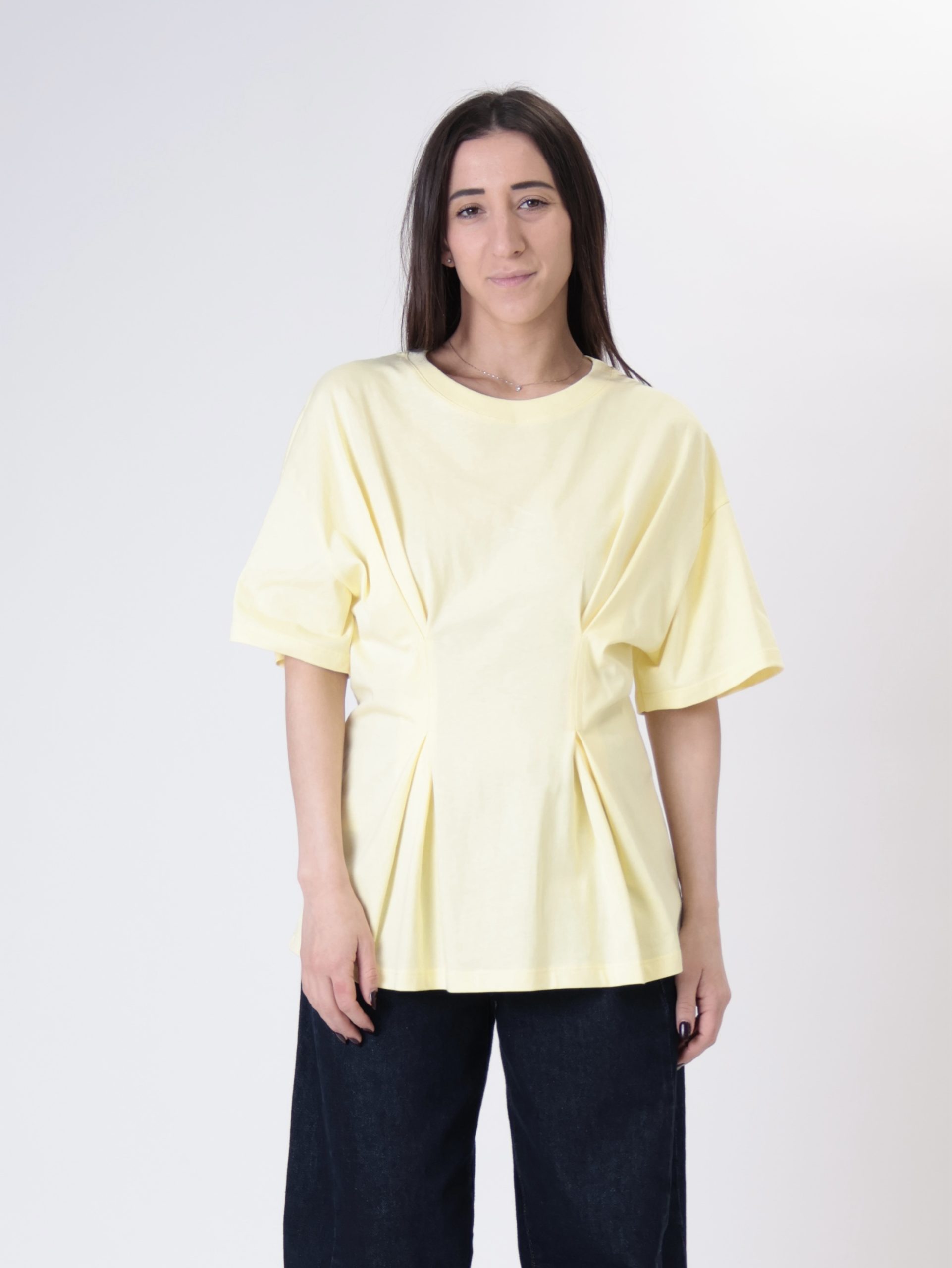 T-shirt pinces giallo