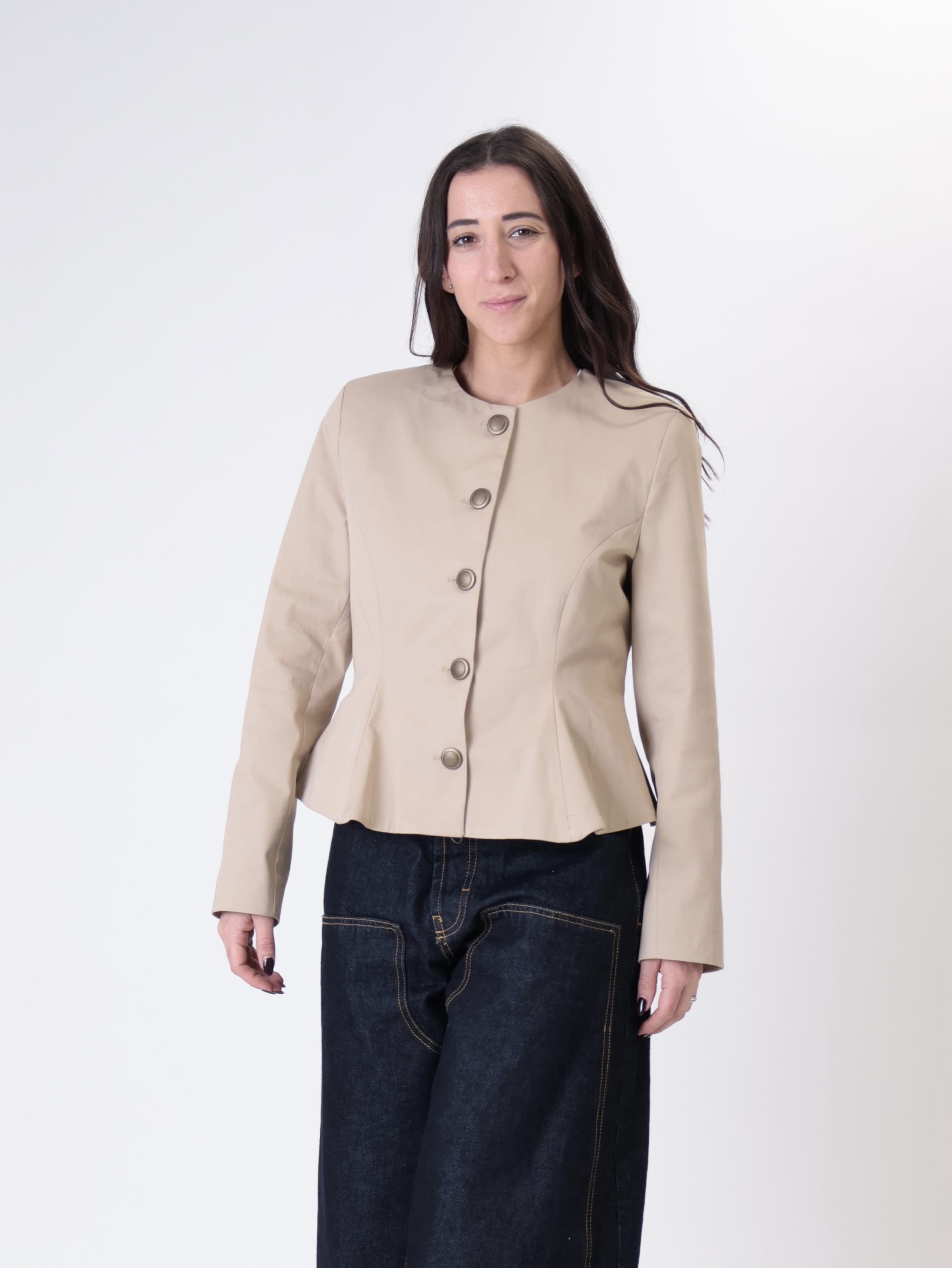 Giacca Lady sabbia PREORDINE 23/3