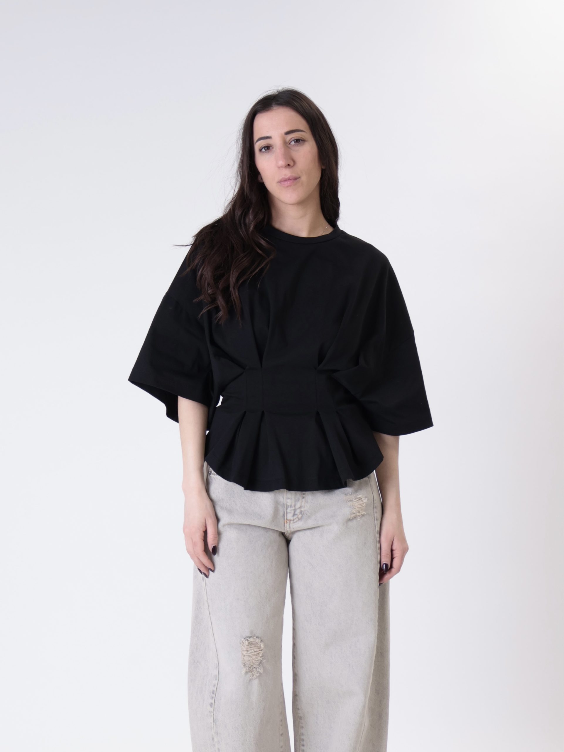 T-shirt avvitata nera PREORDINE 07/04