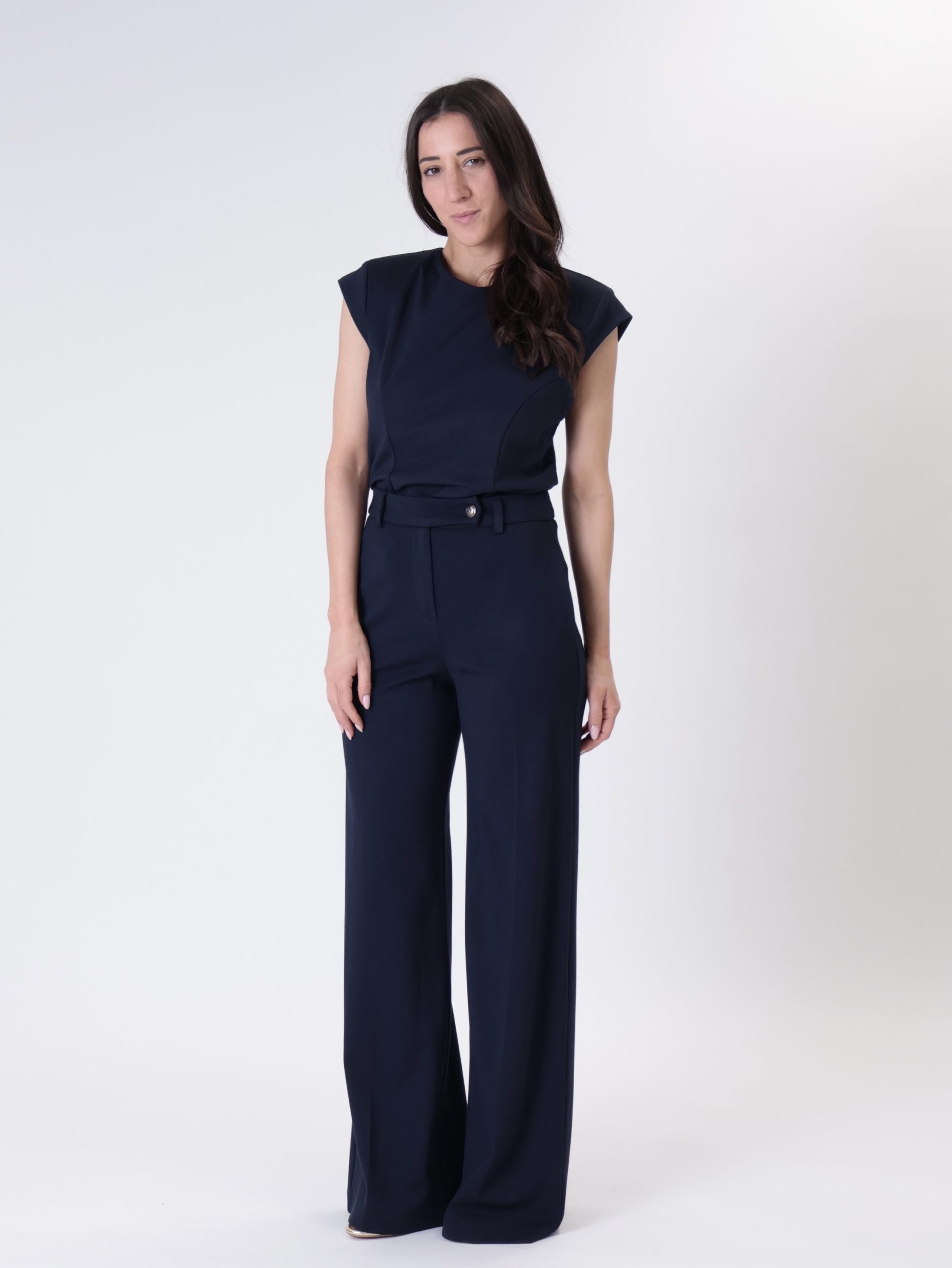 Pantalone milano sartoriale blu