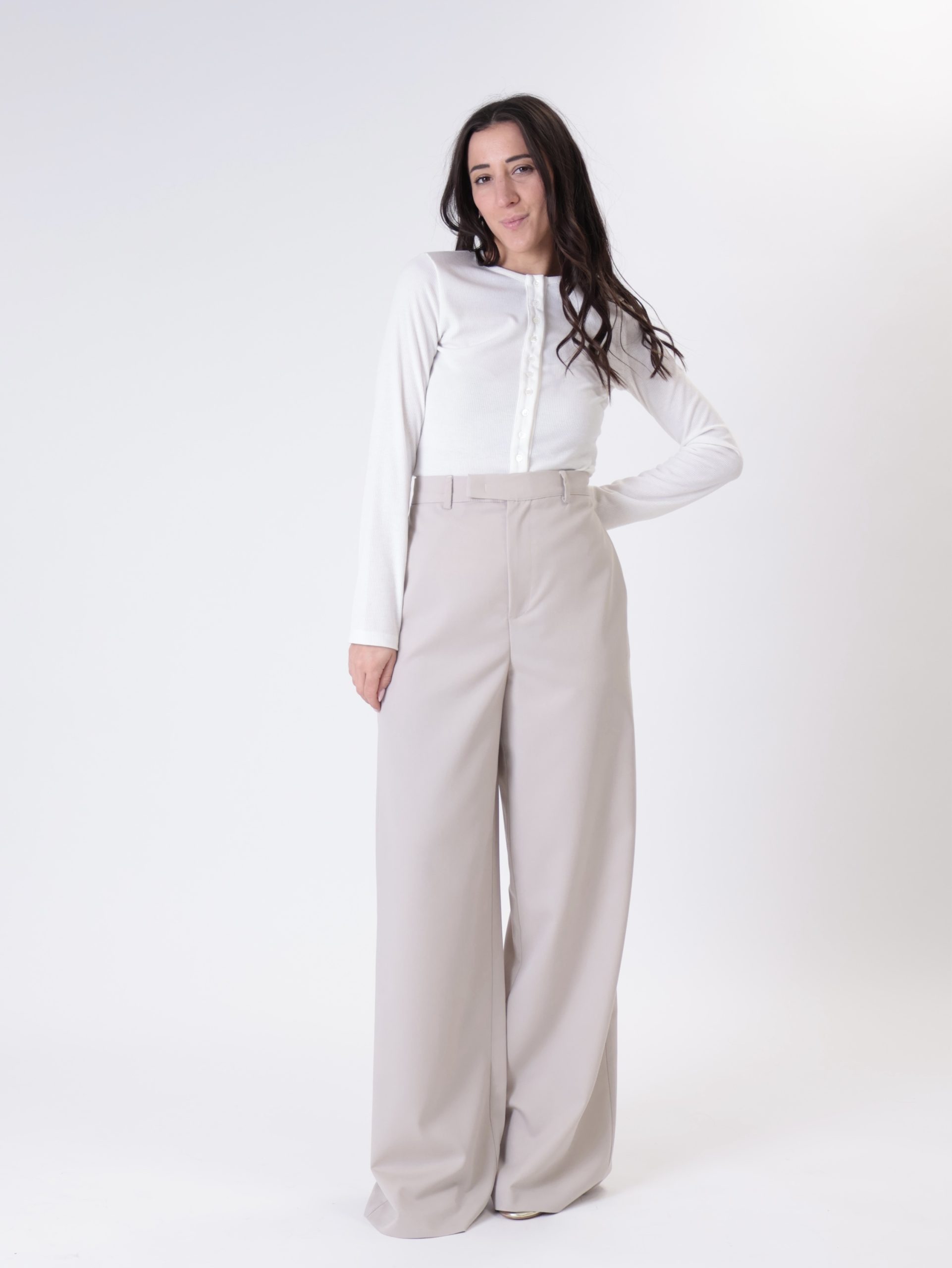 Pantalone venere beige