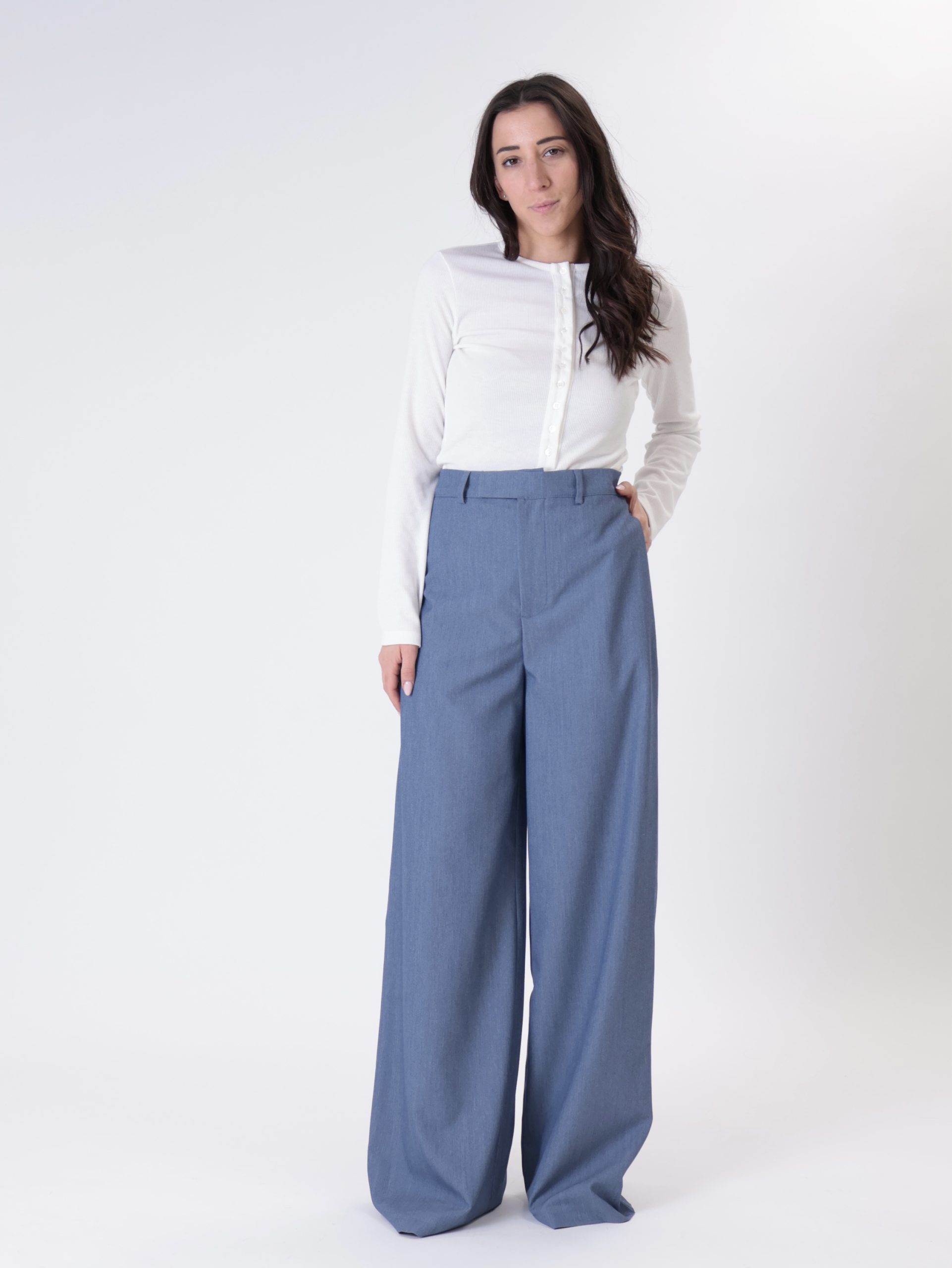 Pantalone venere avio