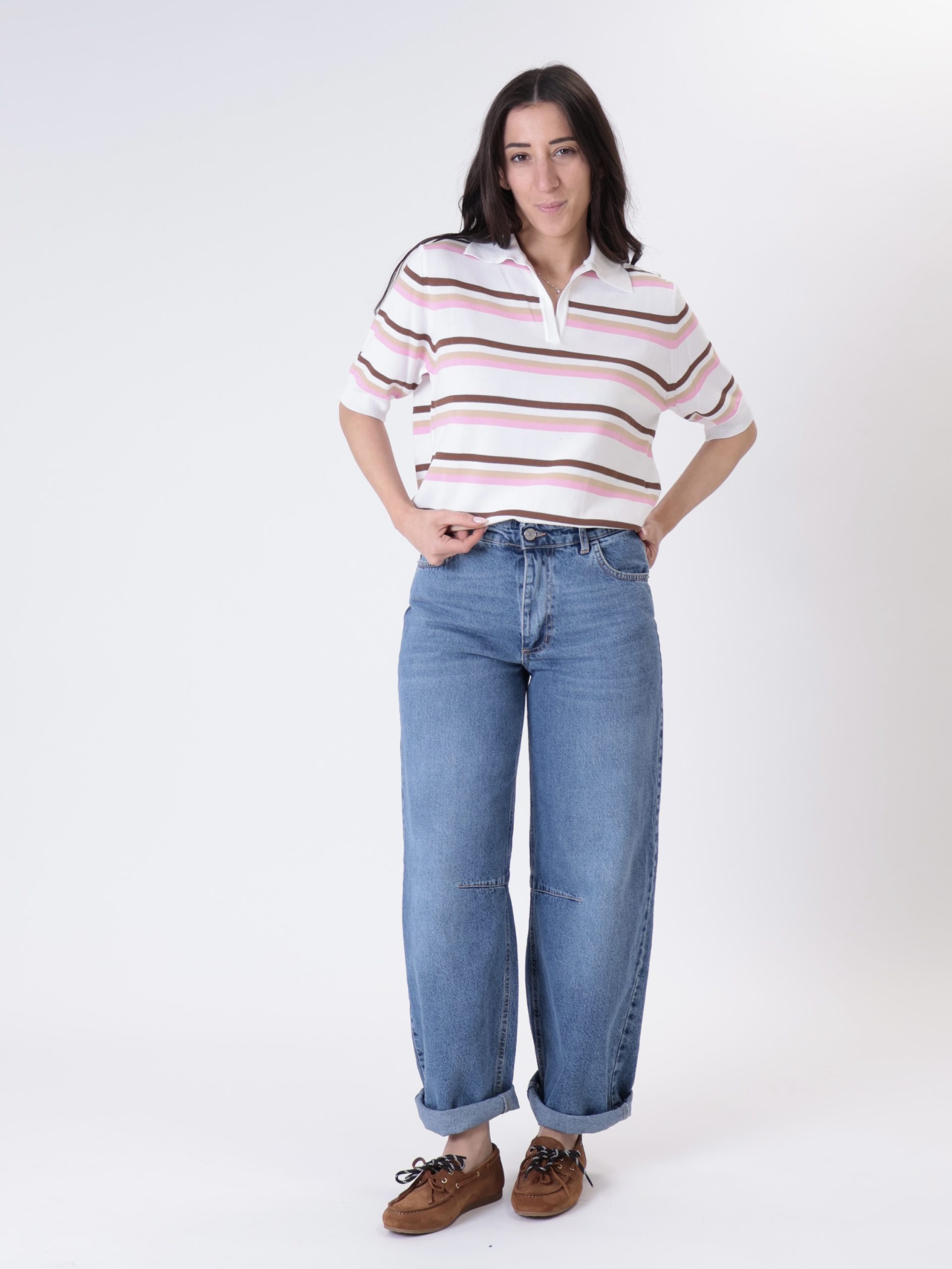 Jeans judo denim blu