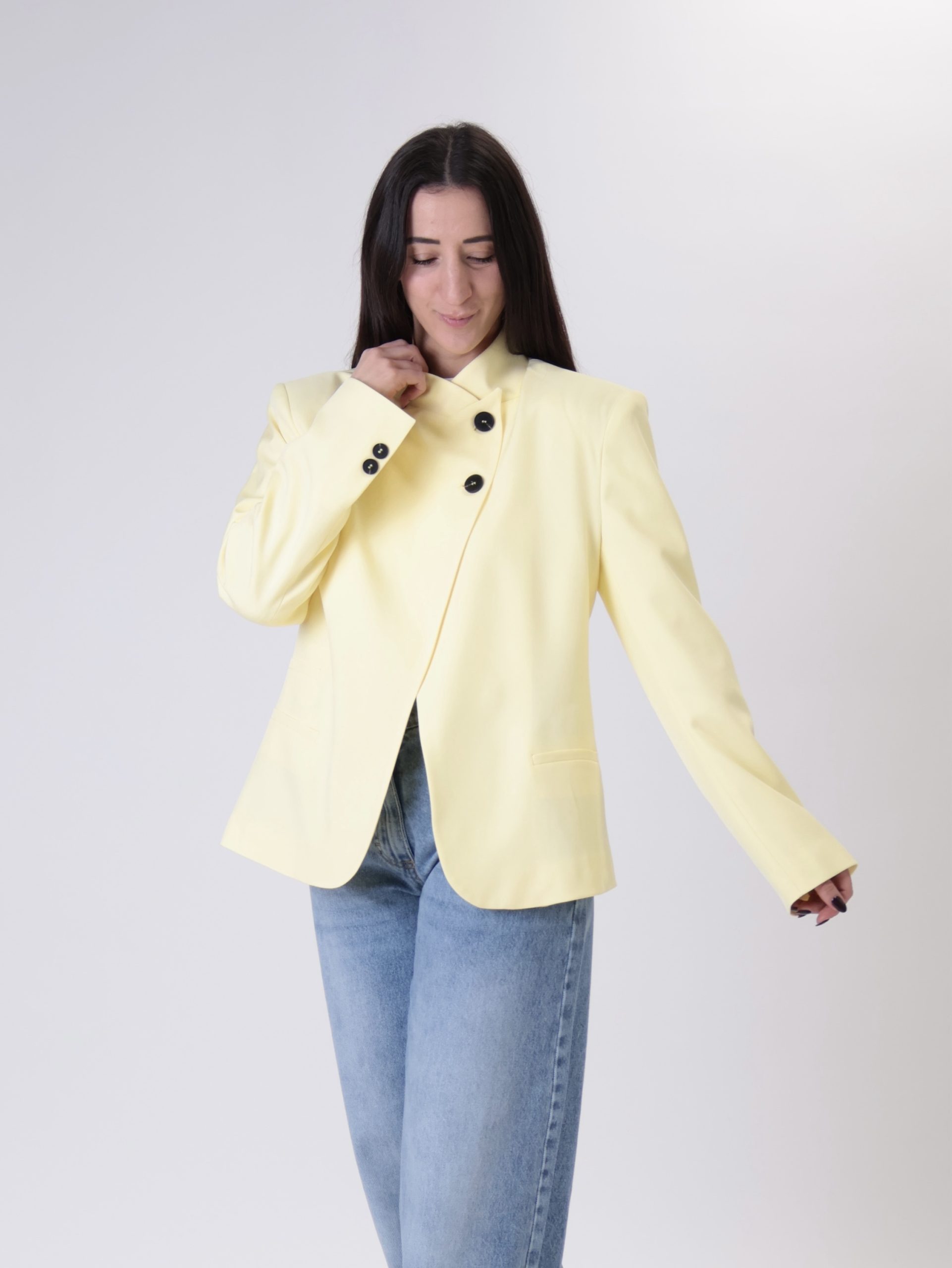 Giacca coreana giallo