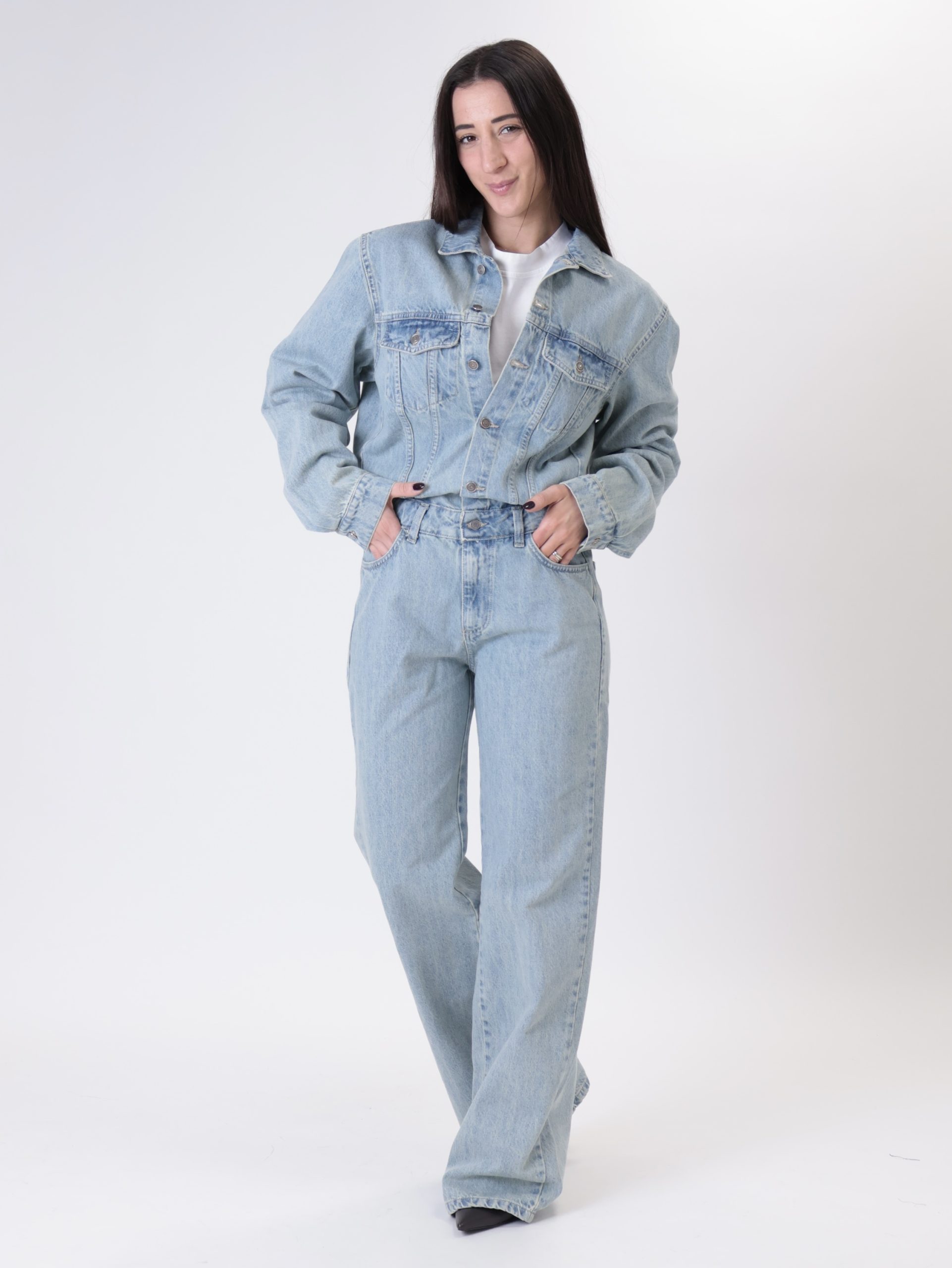 Salopette denim