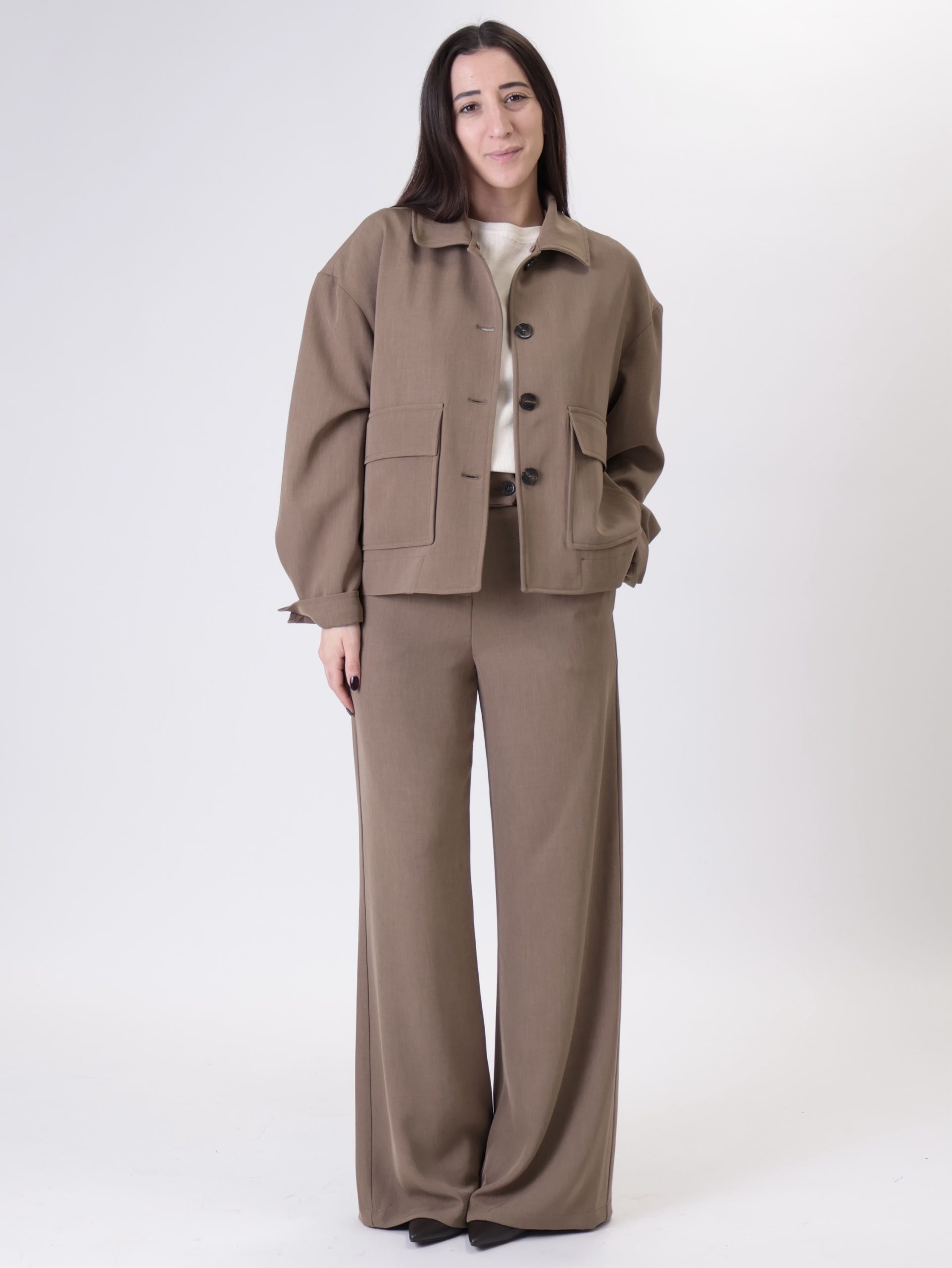 Pantalone mira sartoriale moro