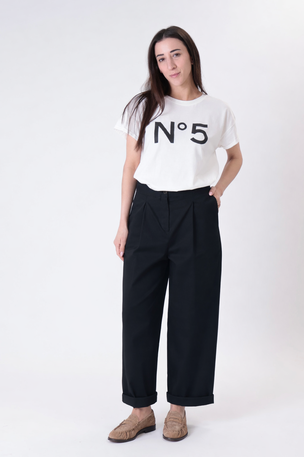 Pantalone Lady pinces nero PREORDINE 20/04