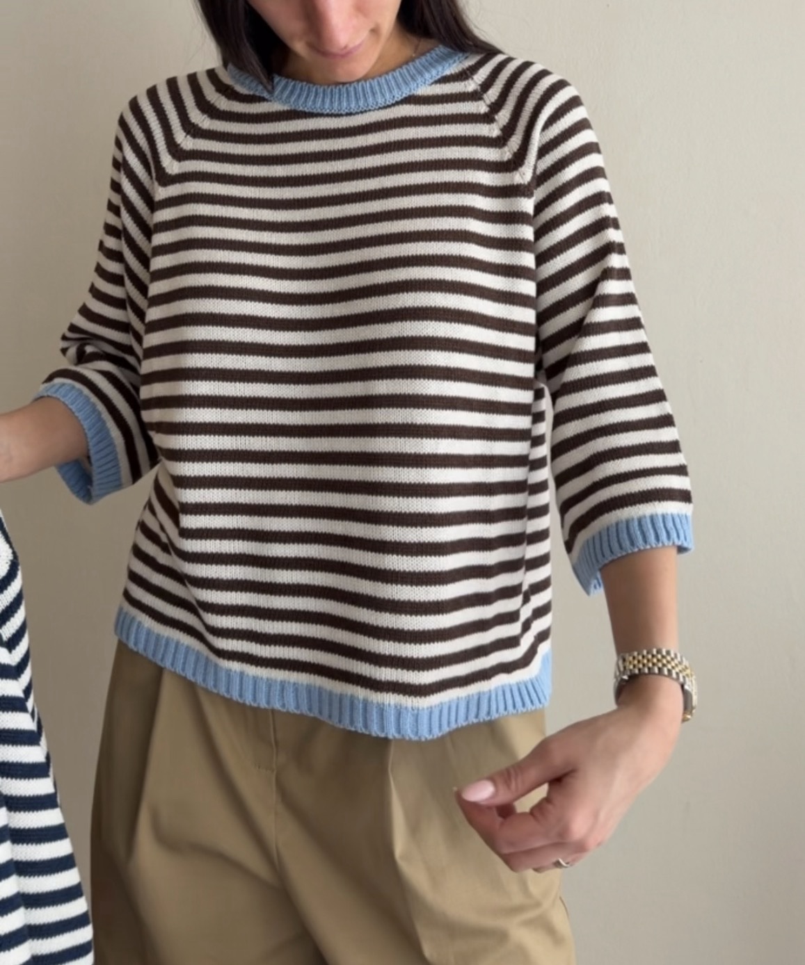 Maglia colletto righe (colori all'interno) PREORDINE 27/04