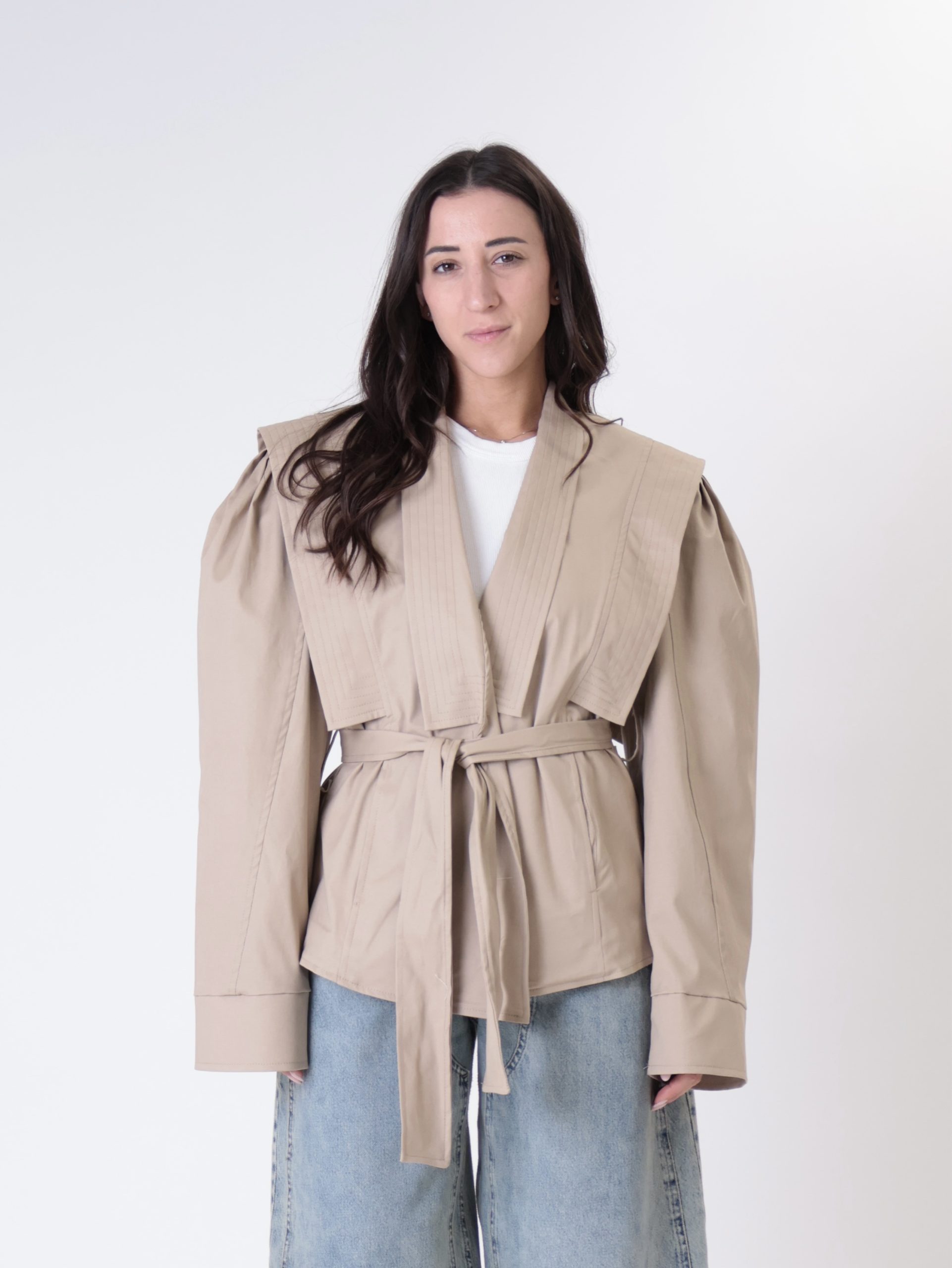 Giacca squadrata safari