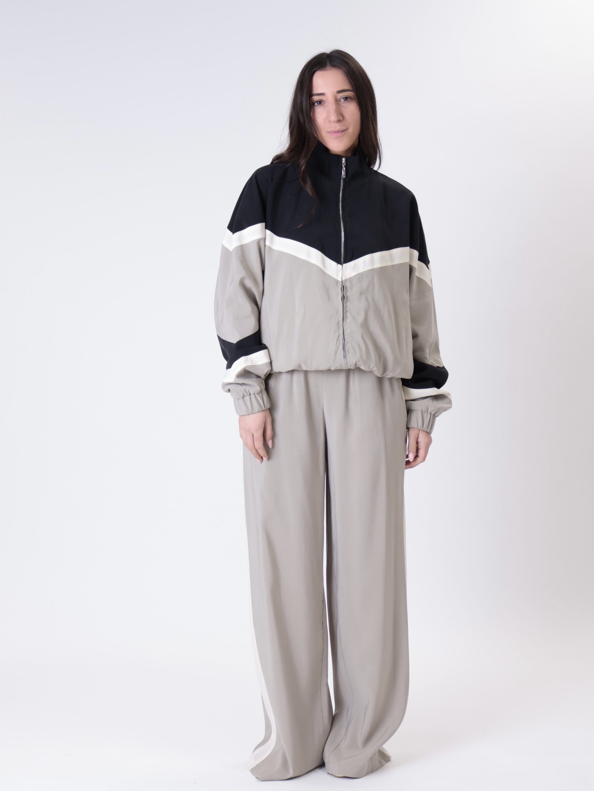 Bomber Zante zip perla PREORDINE 20/04