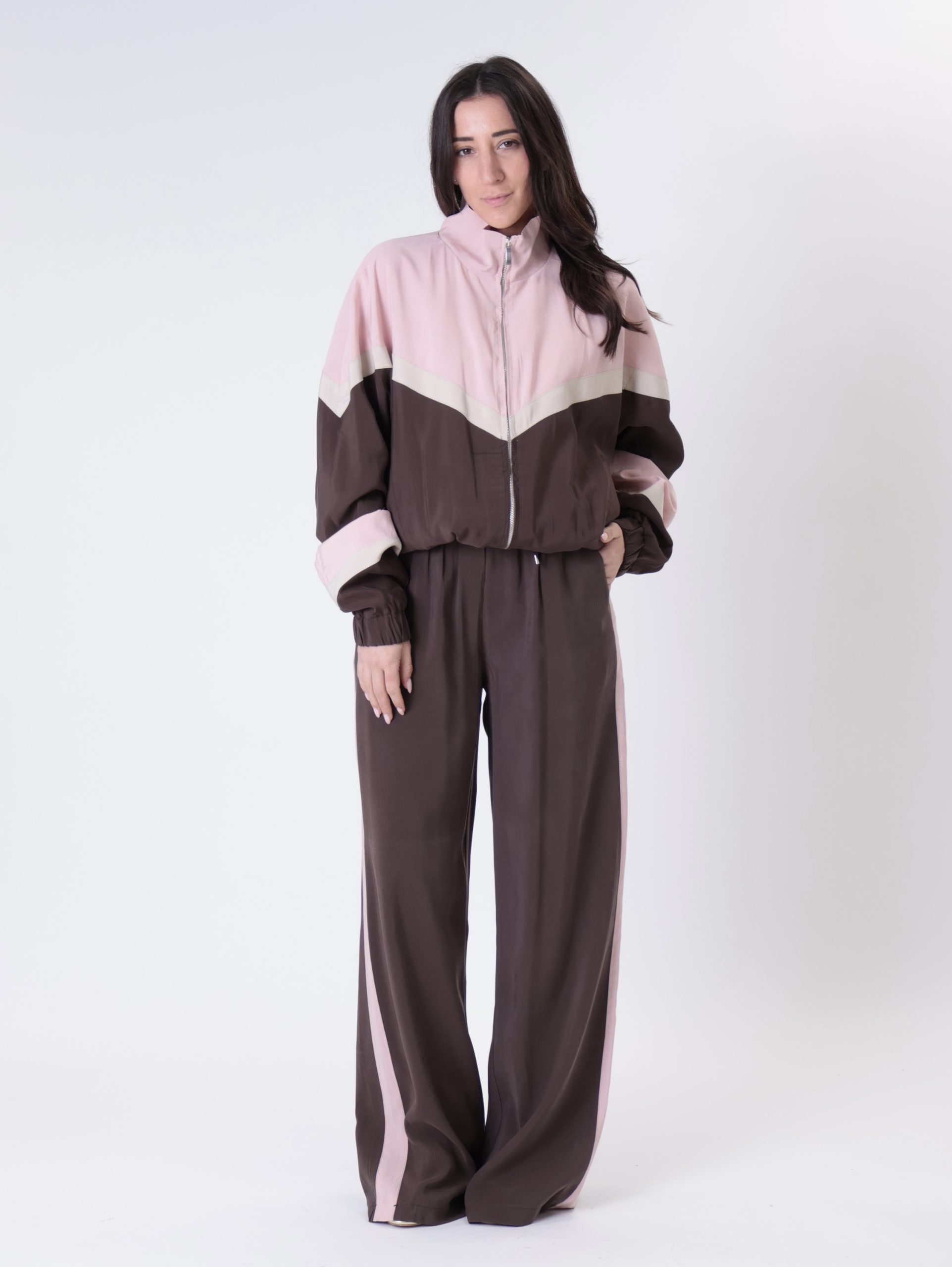 Bomber Zante zip moro