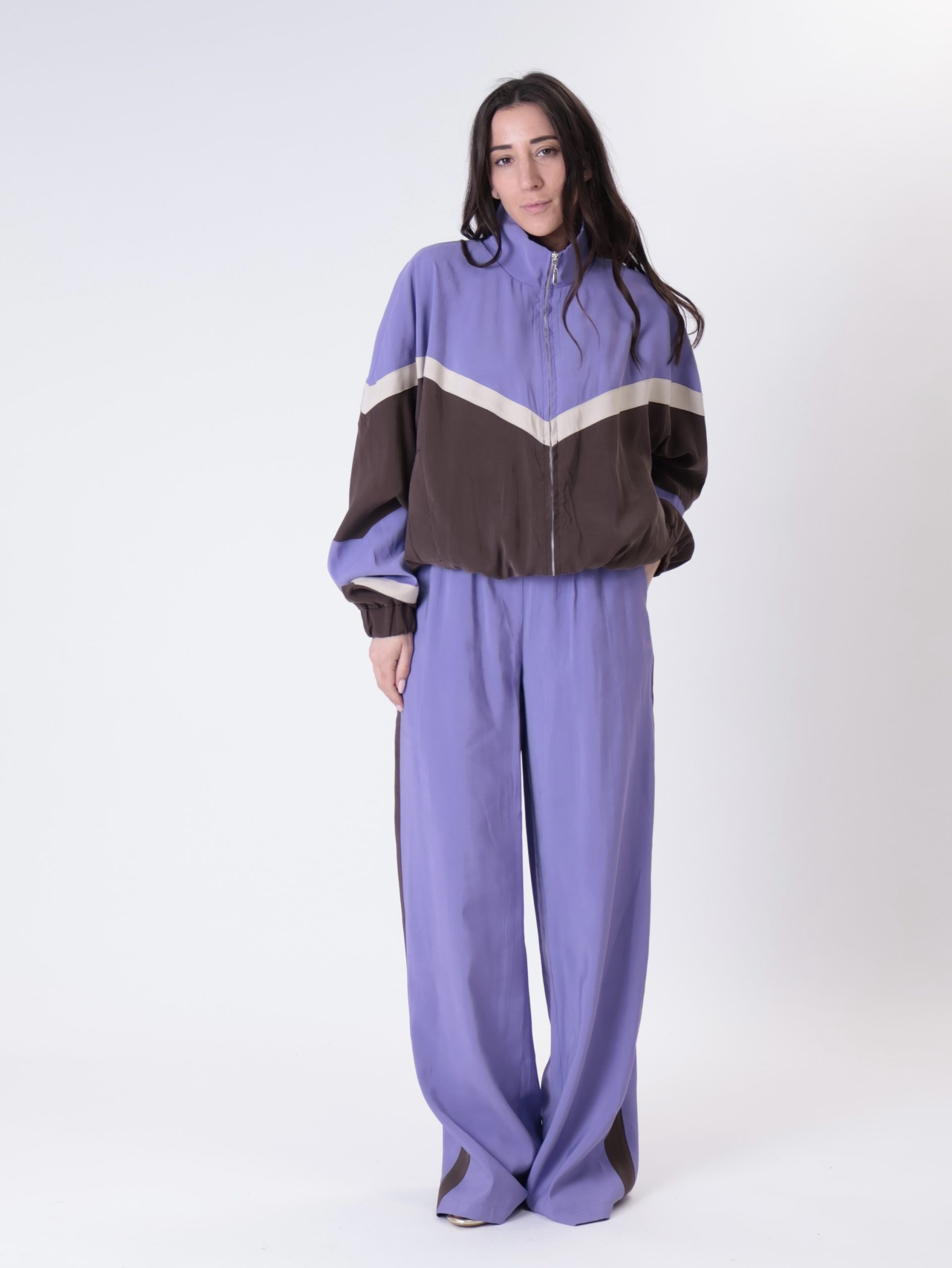 Bomber Zante zip viola