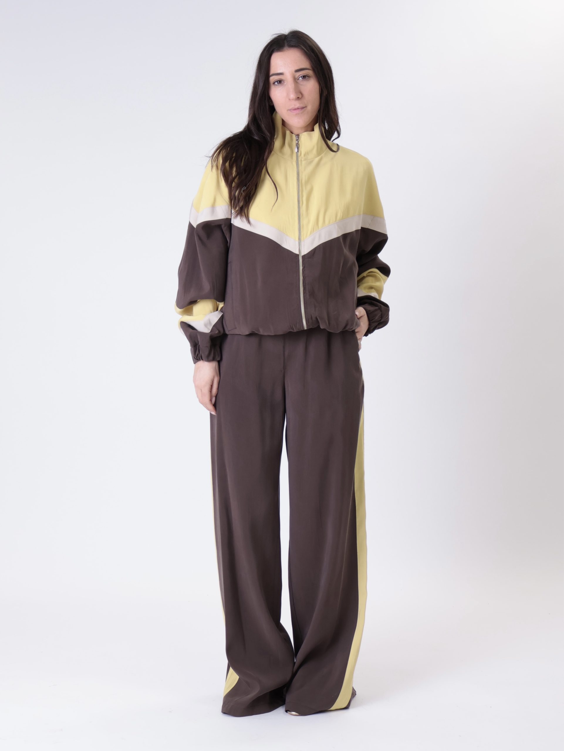 Bomber Zante zip giallo