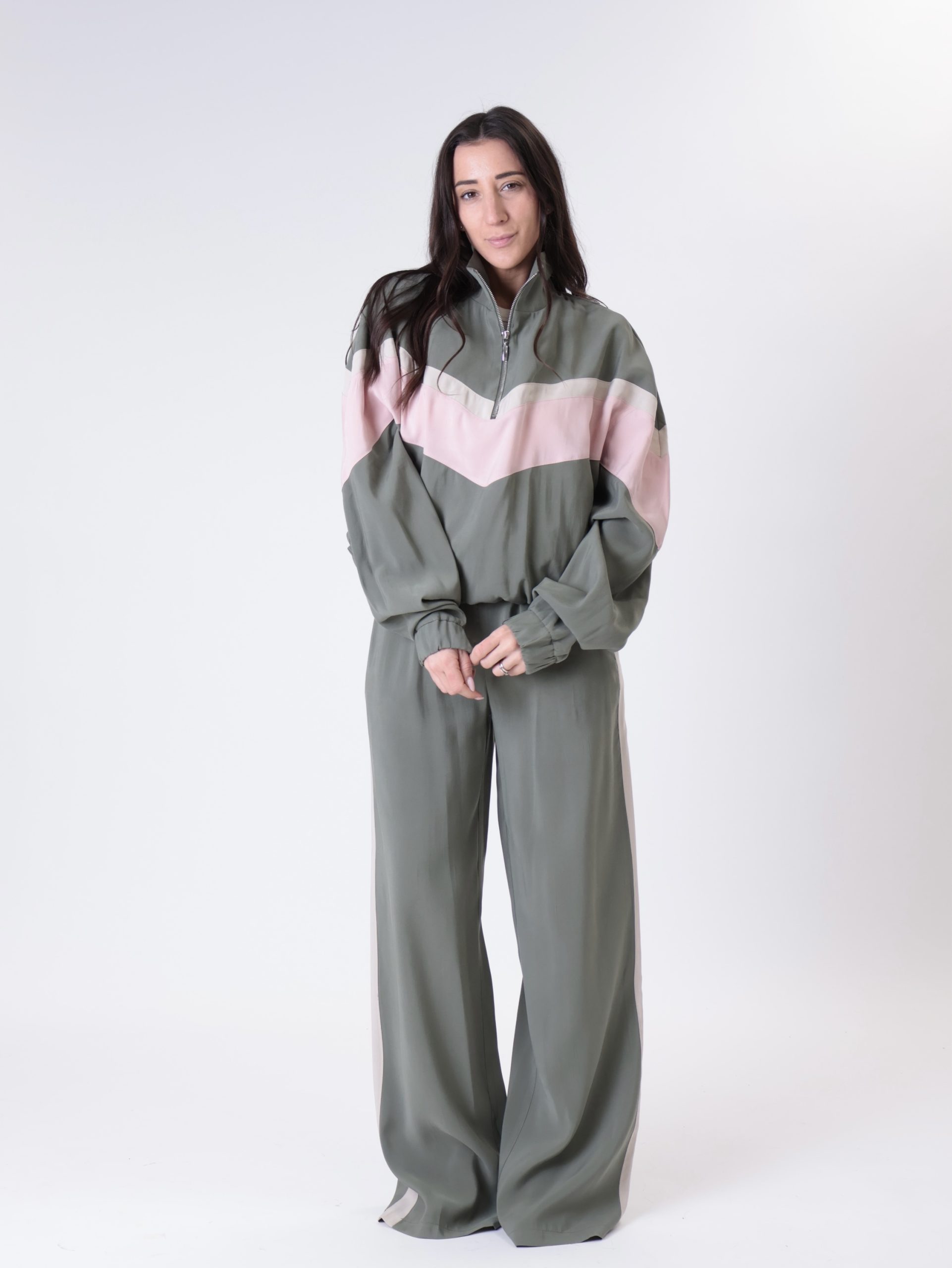 Maglia Zante zip militare