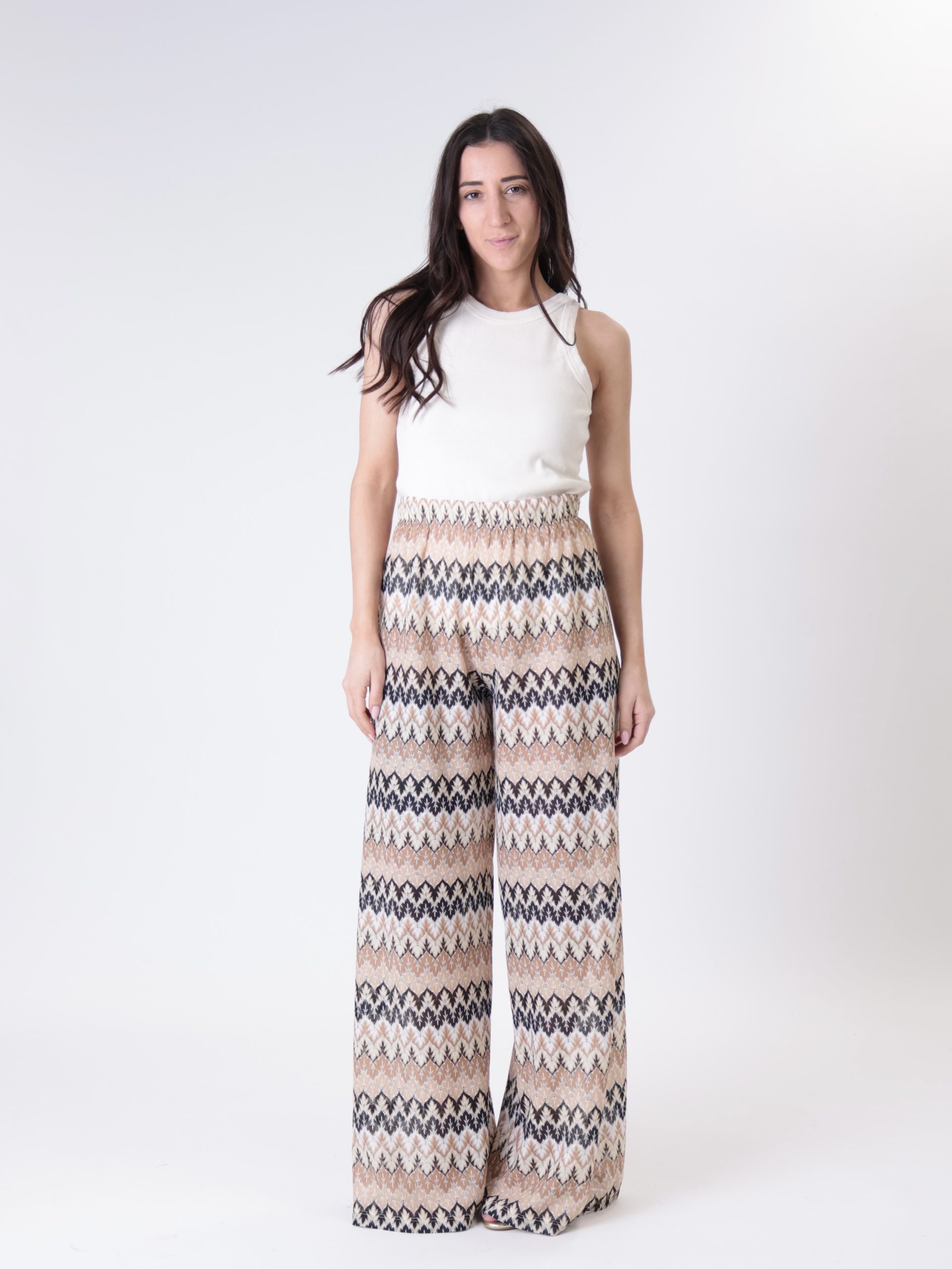 Pantalone misso beige