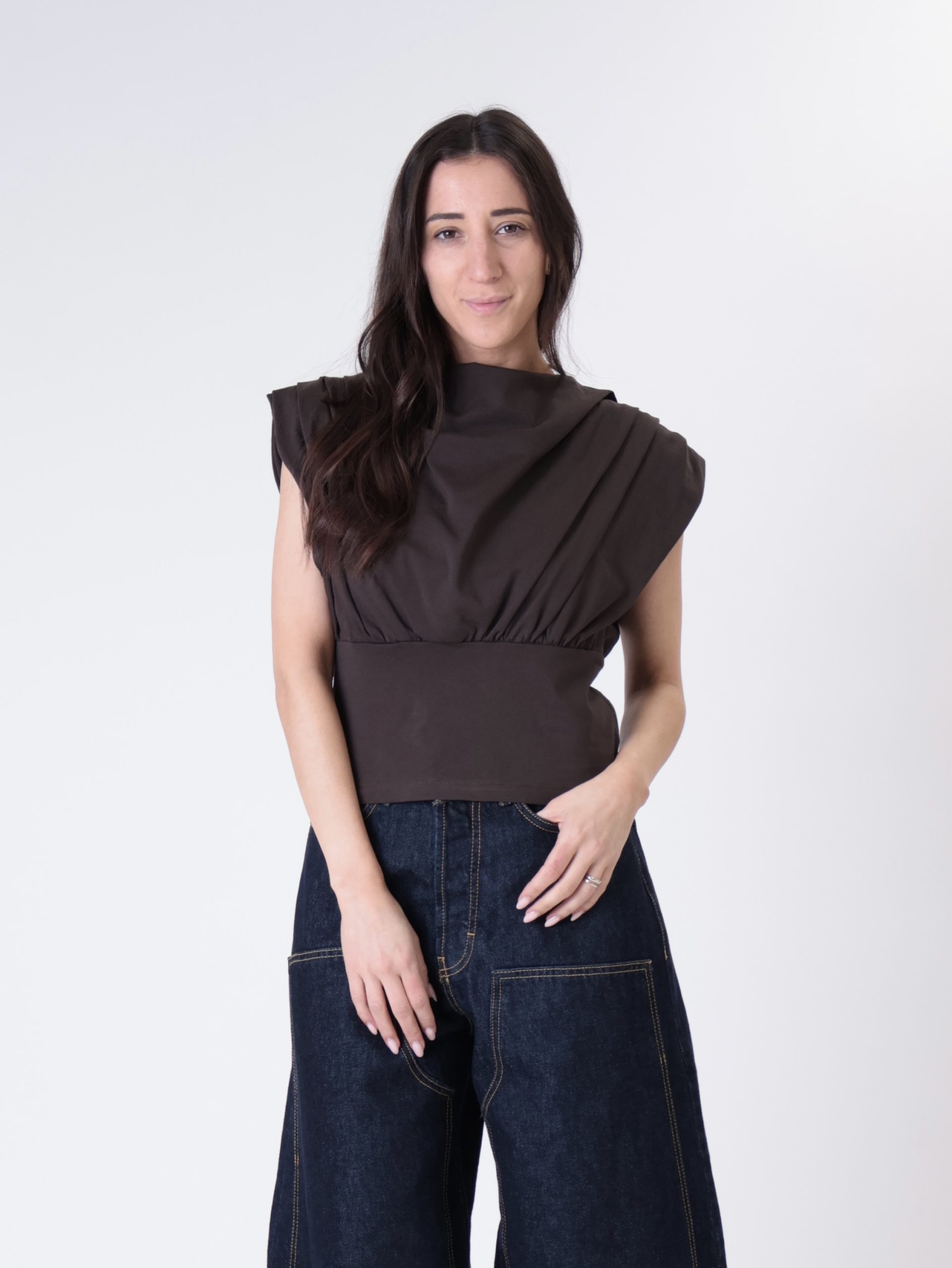 Top soft drape moro