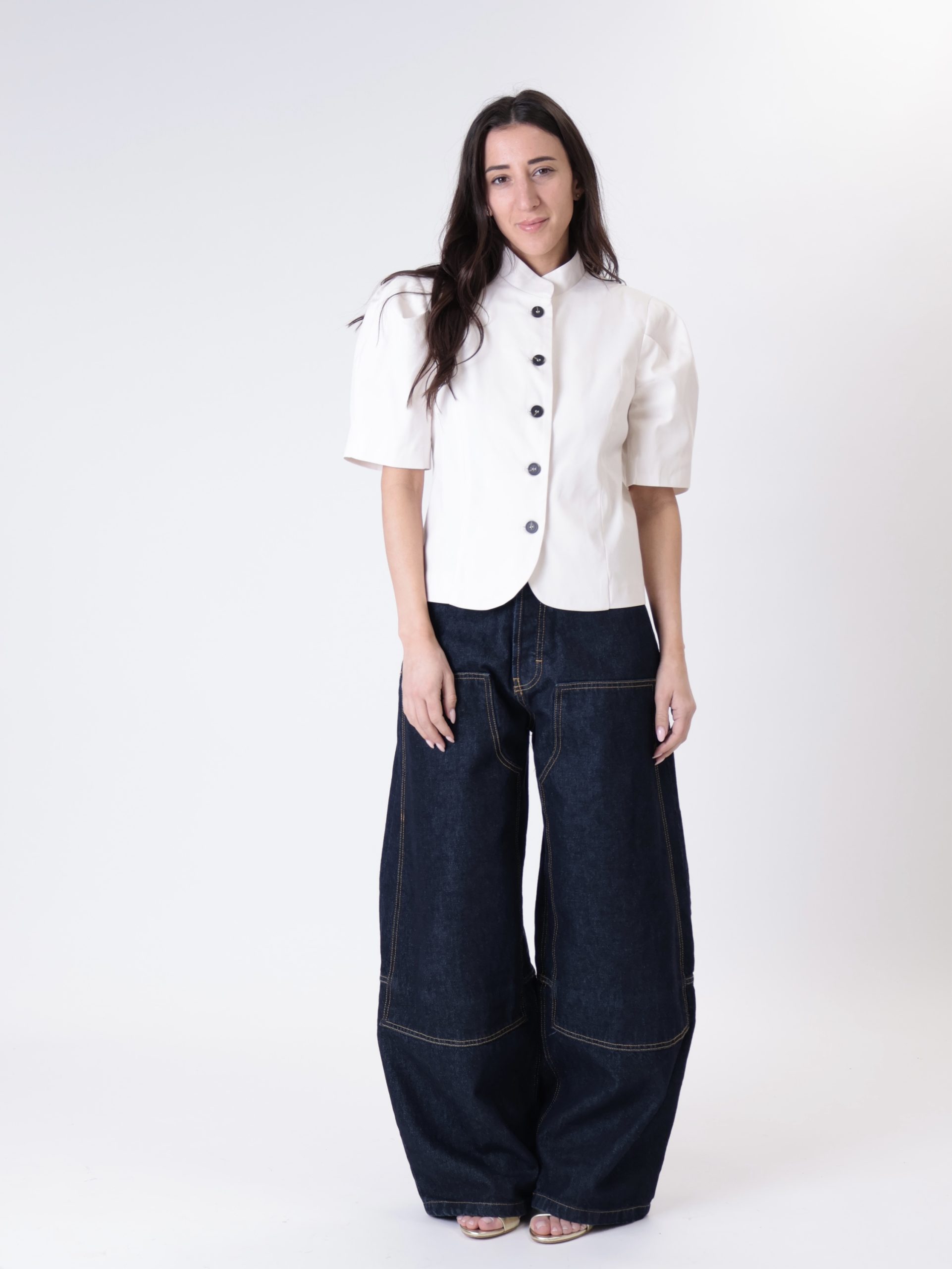 Giacca lady sbuffo vaniglia