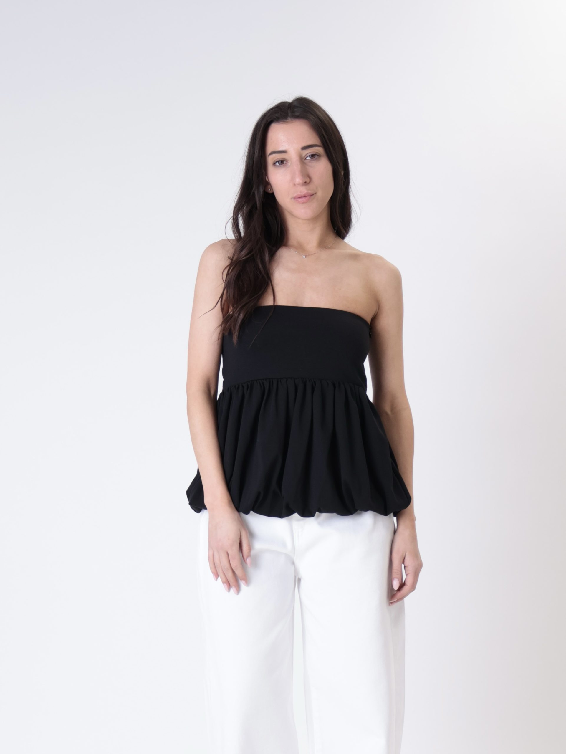 Top fascia palloncino nero