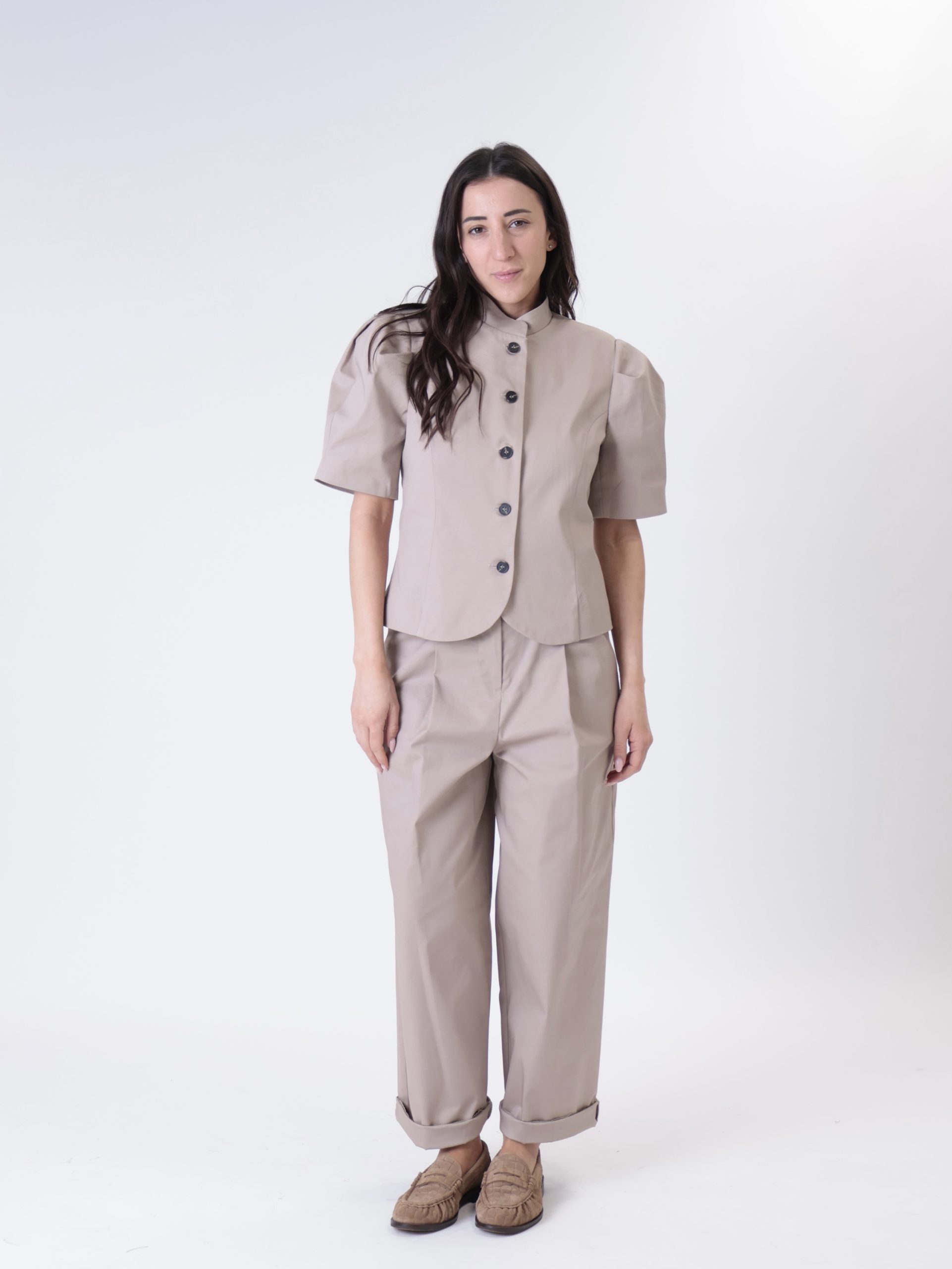 Giacca lady sbuffo casha