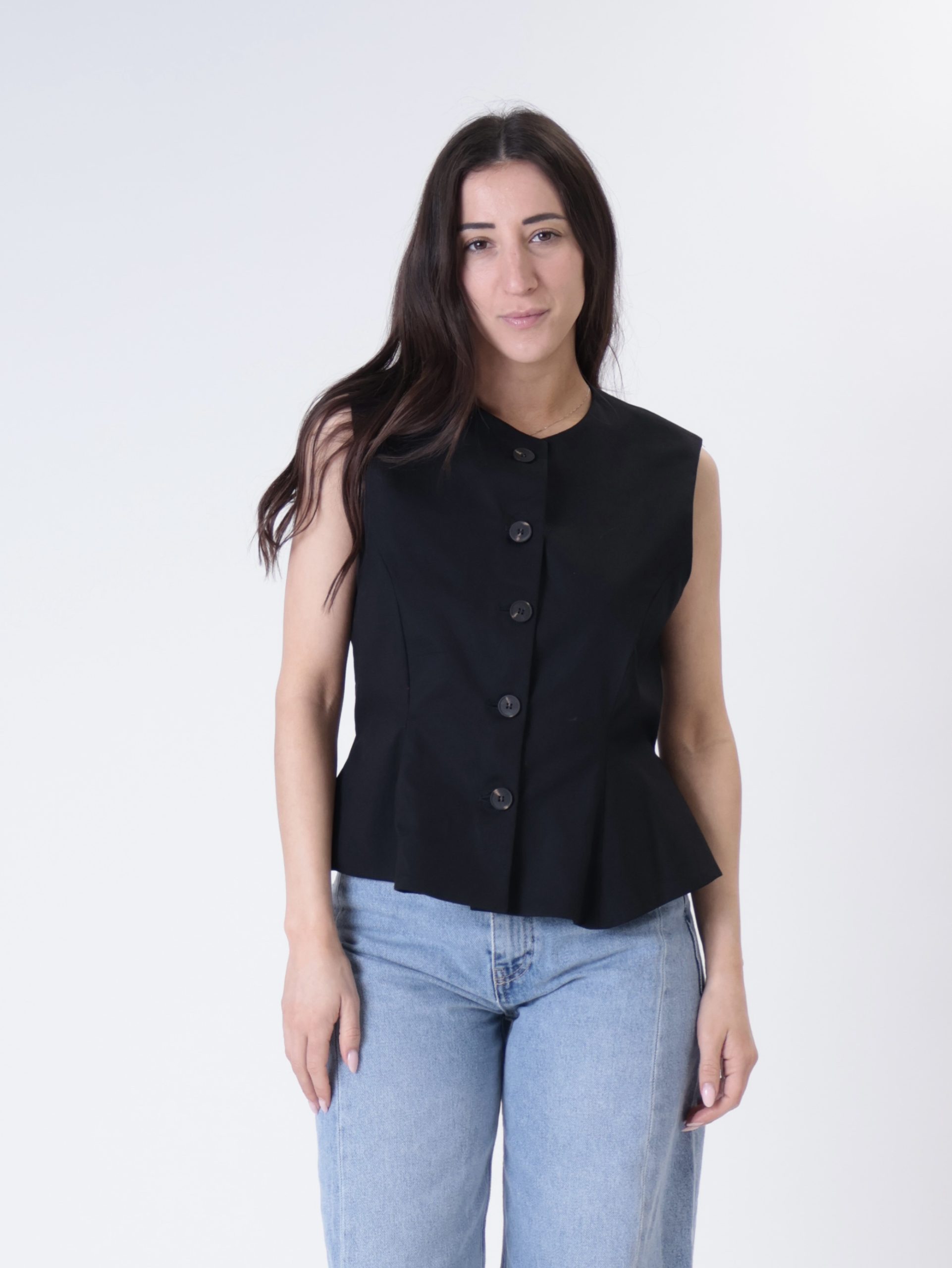 Gilet lady nero